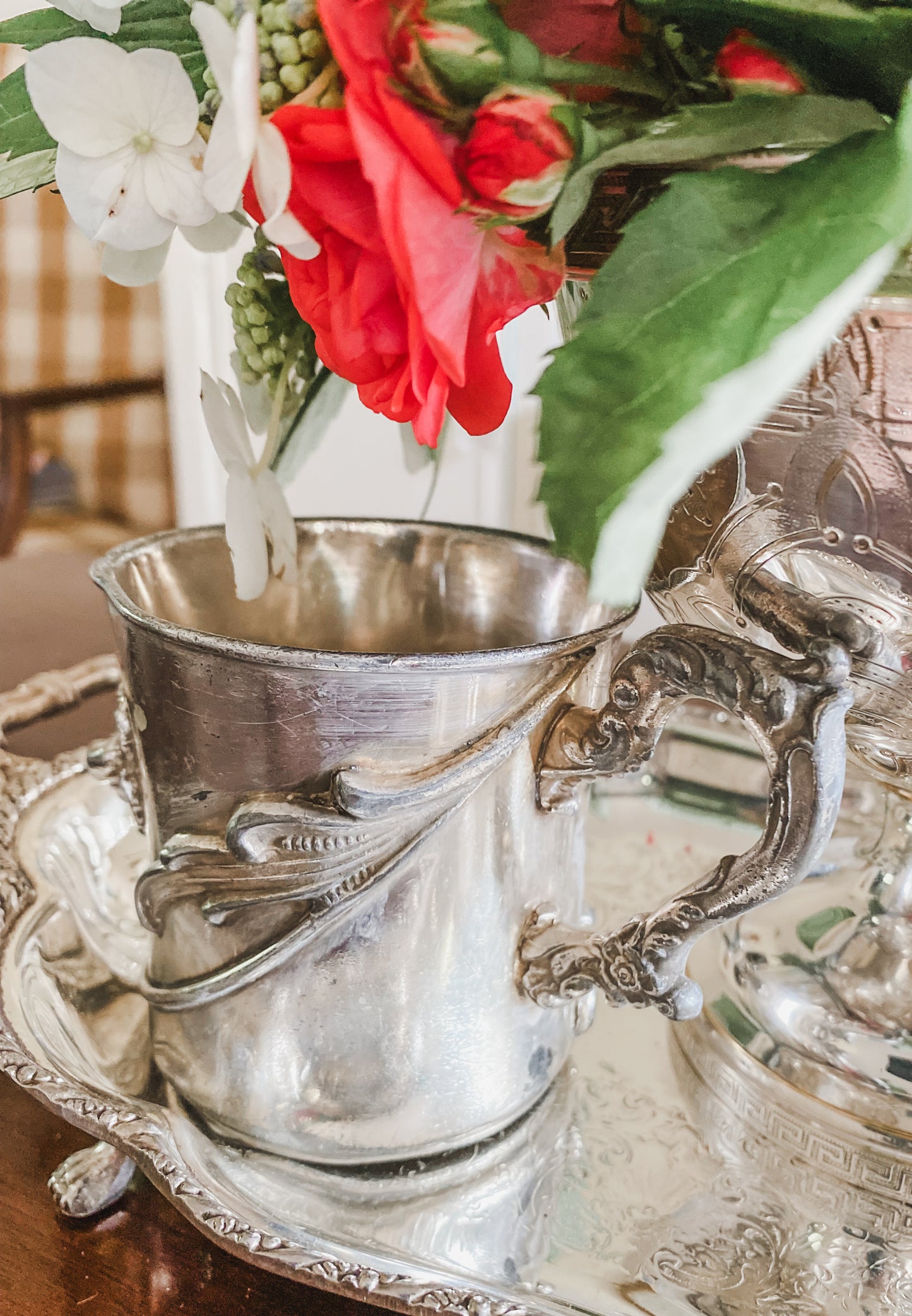 Victorian Quadroupleplate Cup