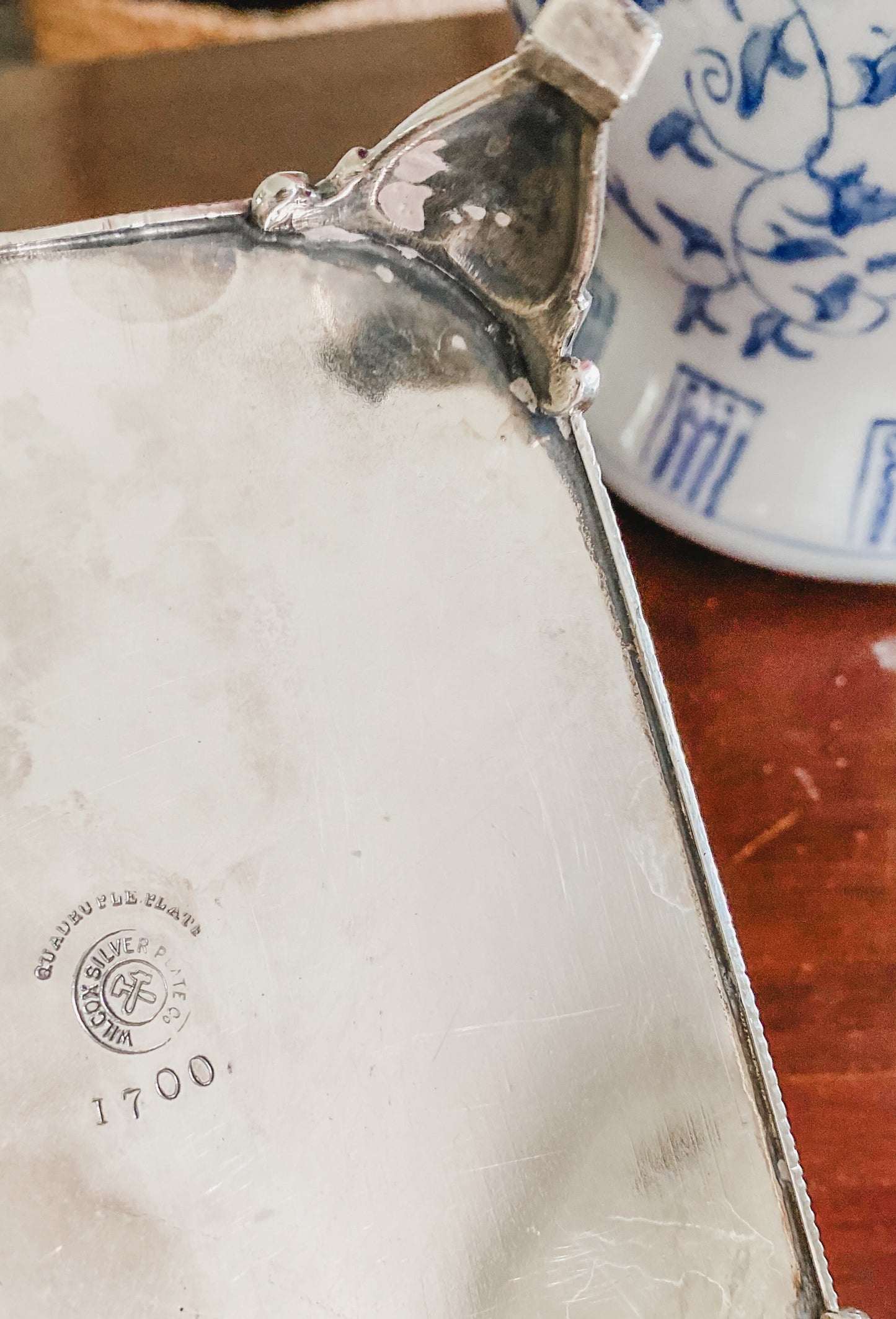 Rare Victorian Quadroupleplate Sardine Box