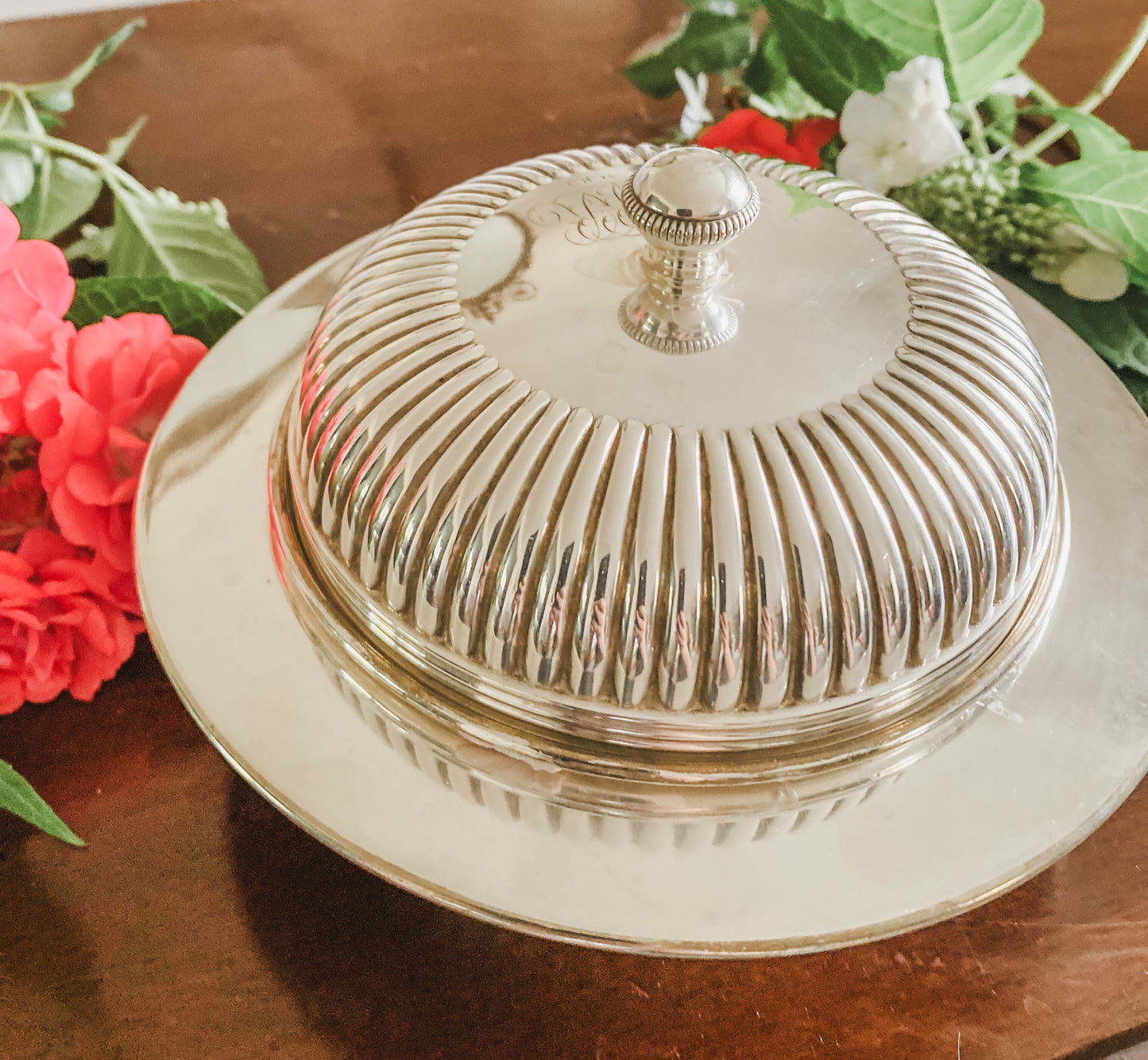 Made in 1889 Gorham Butter Dome