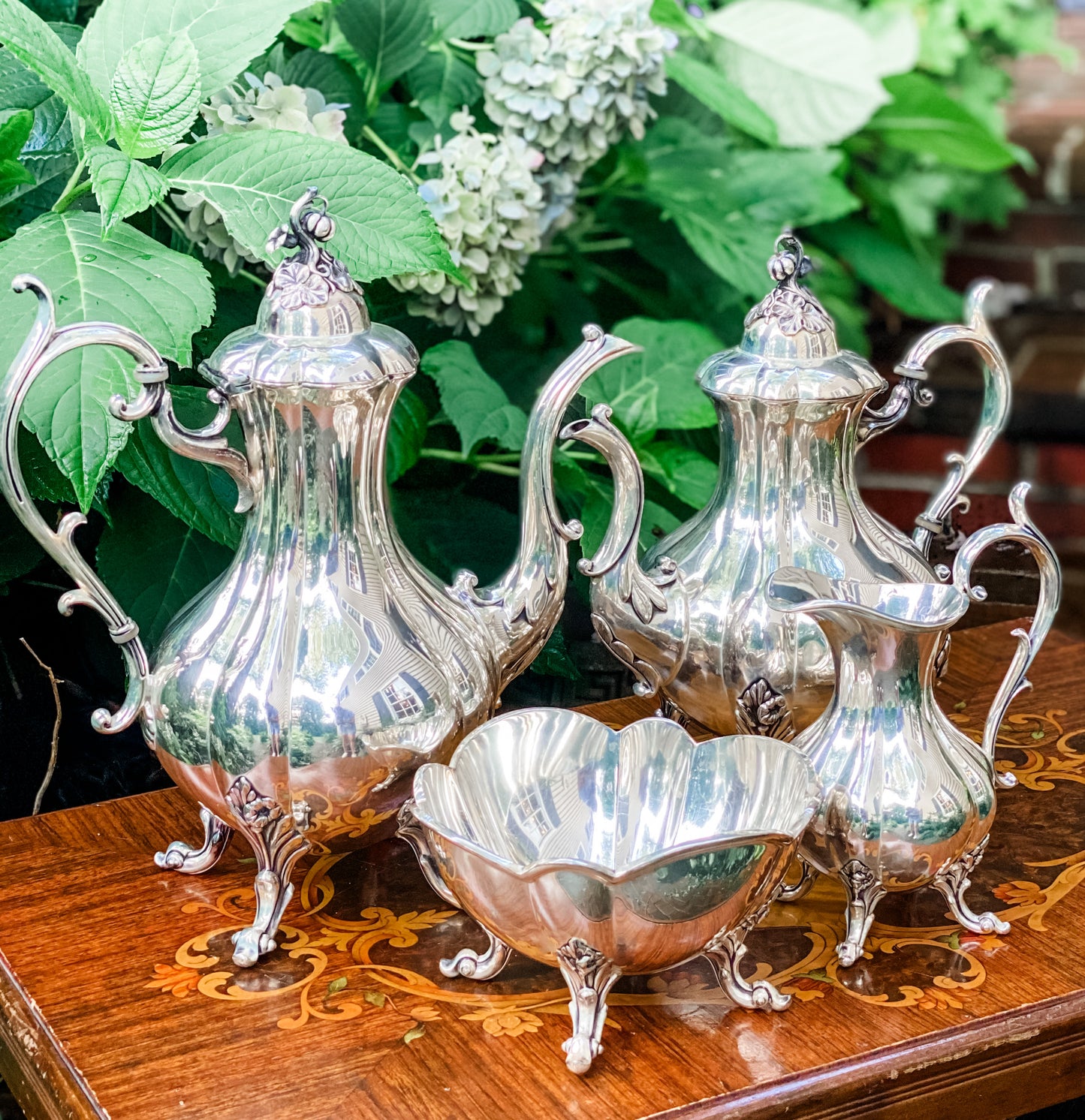 Outstanding Reed And Barton Tea Set