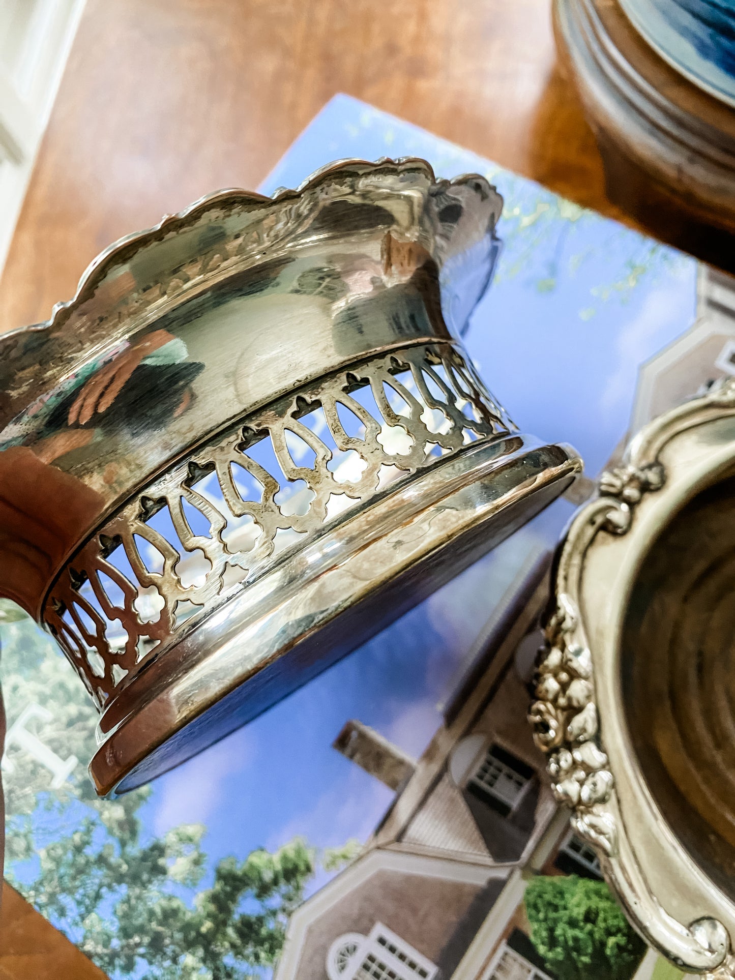 Intricate Antique Bottle Coasters