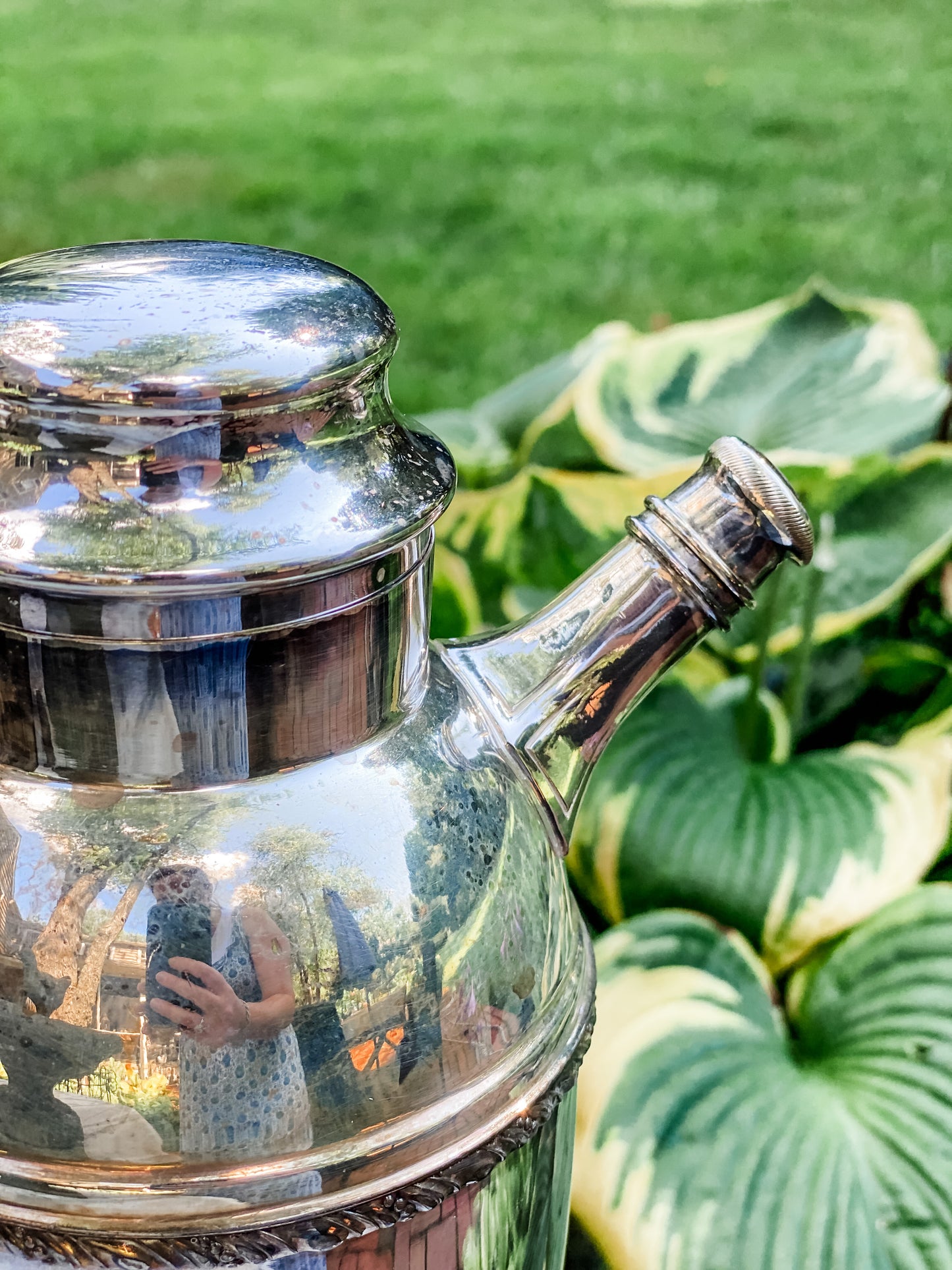 Wonderful Antique Pairpoint Cocktail Shaker