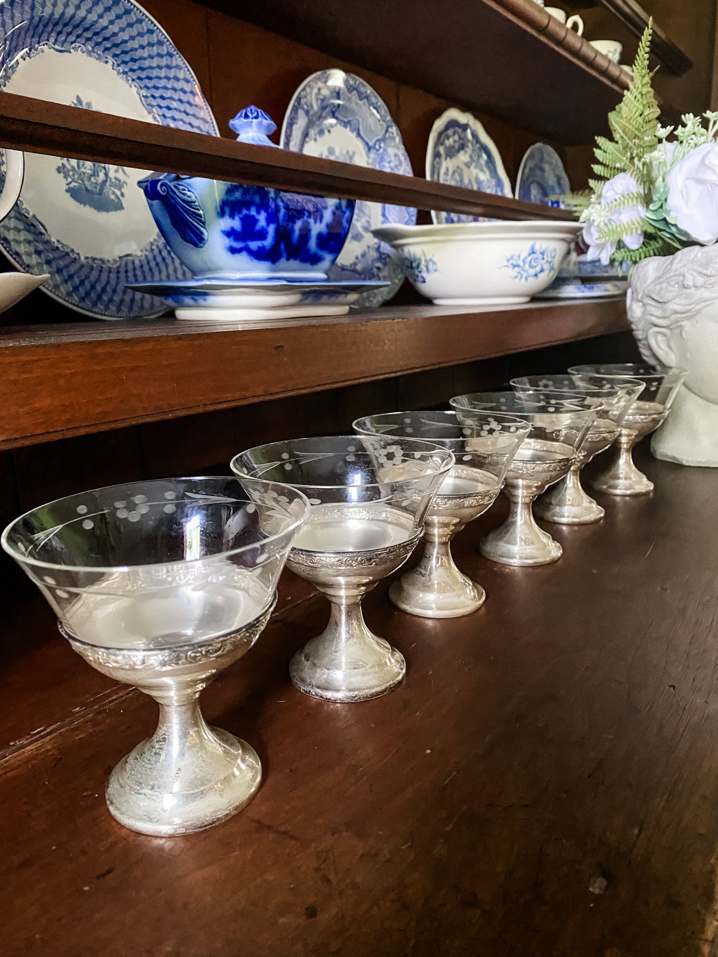Superb Find!! 6 Sterling Silver Sherbet Cups