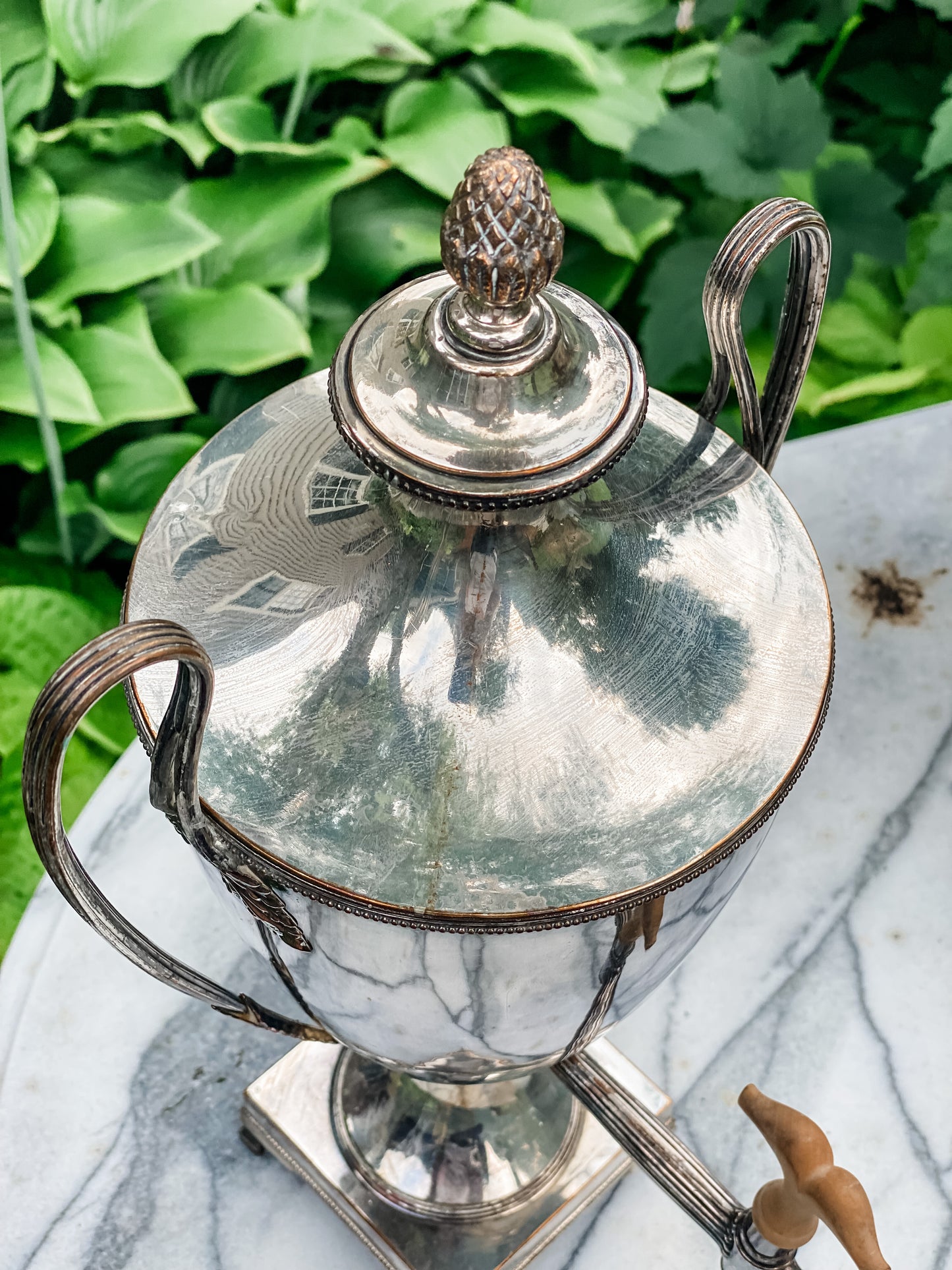 Valuable Antique "Old Sheffield Plate" Samovar or Tea Urn