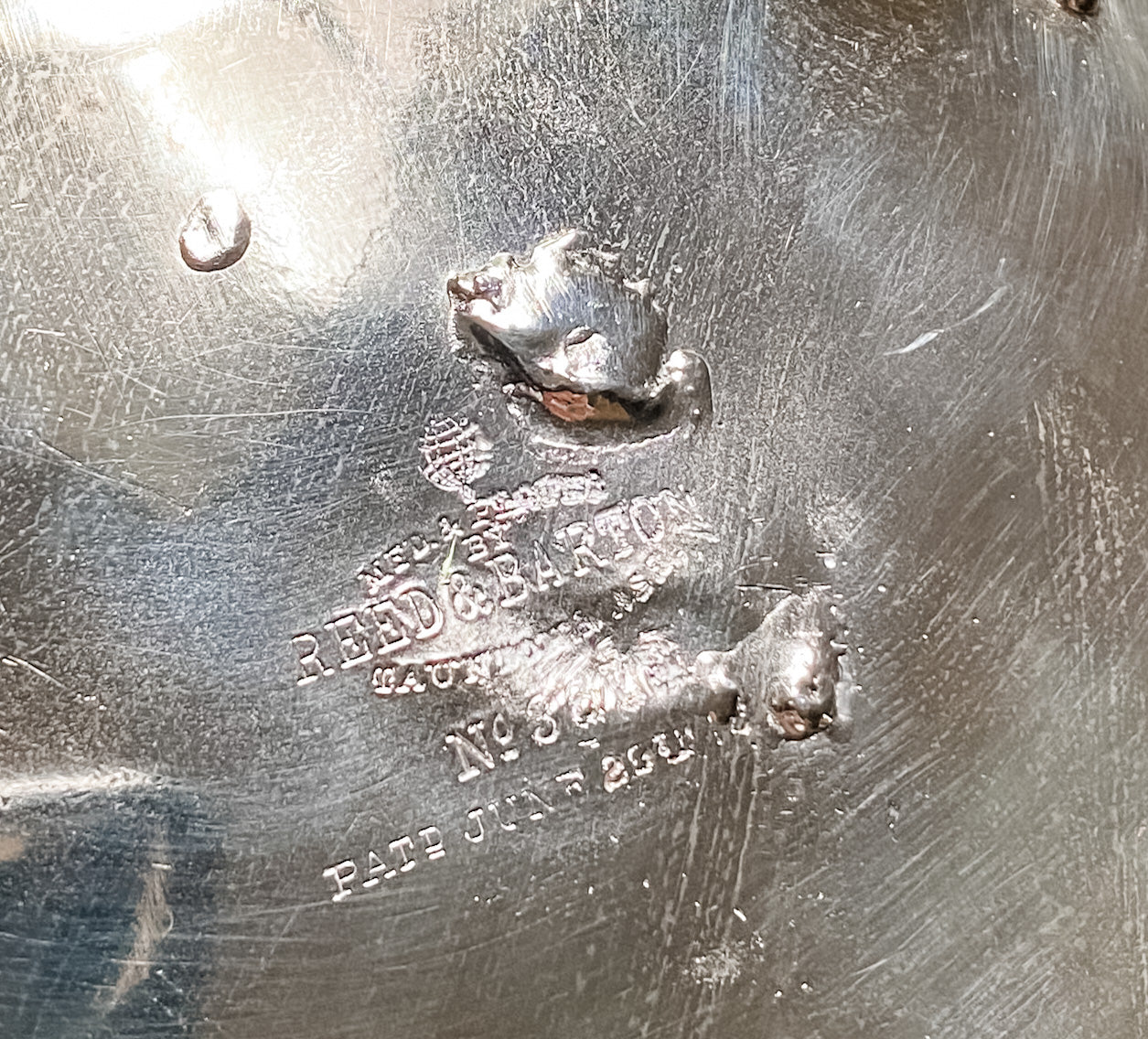 Antique Reed and Barton Covered Dish