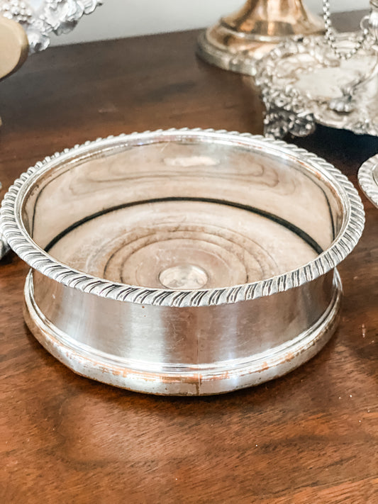 Wonderful Antique Bottle Holder "Old Sheffield Plate"