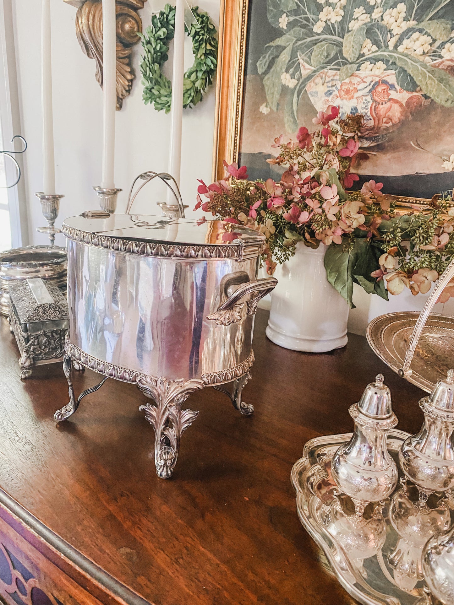 Fantastic Find! "Old Sheffield Plate" Egg Warmer