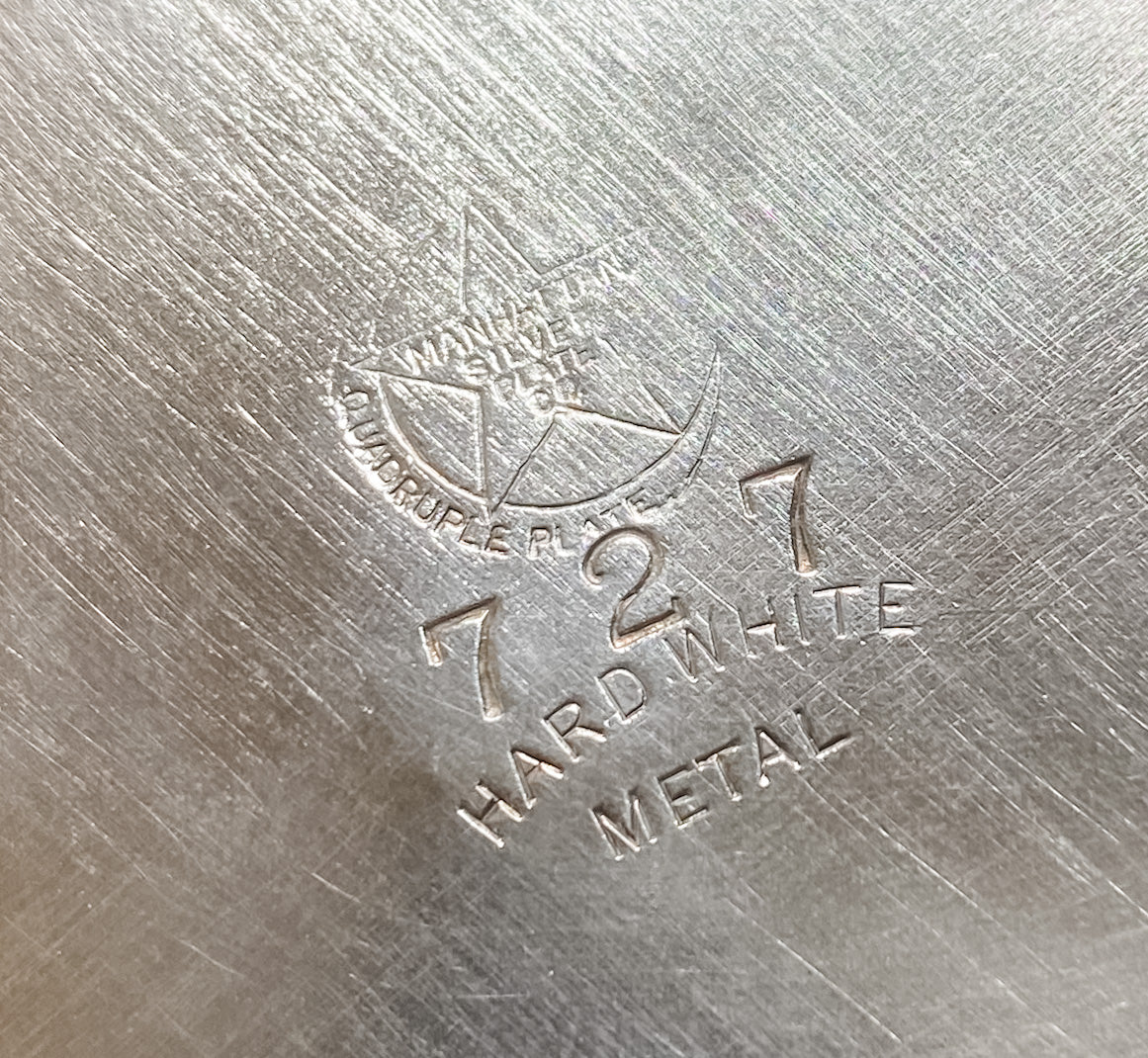 Manhattan Quadroupleplate Butter Dish 1877