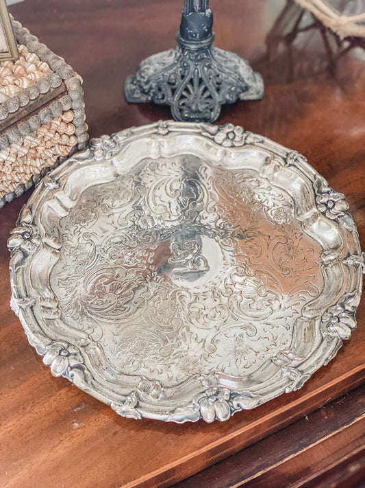 Historic Mid 1800's Mappin Brothers English Serving Tray