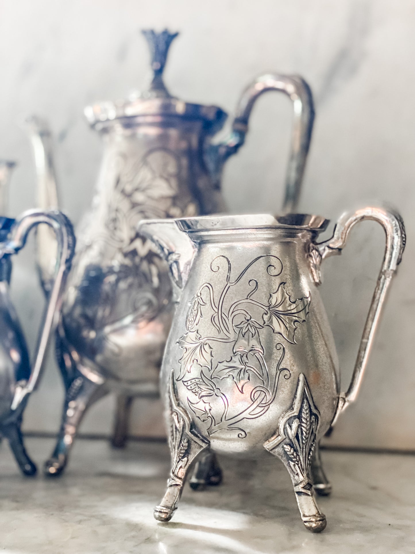 Spectacular Antique Tea Set from the 1800's