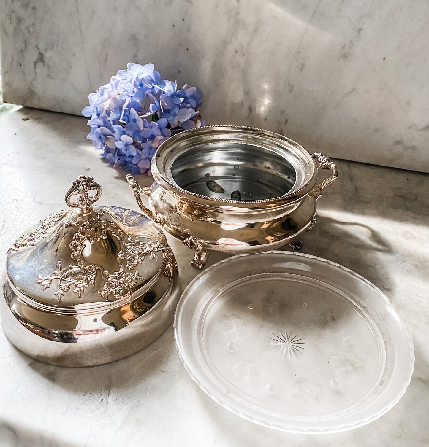 Antique Reed and Barton Covered Dish