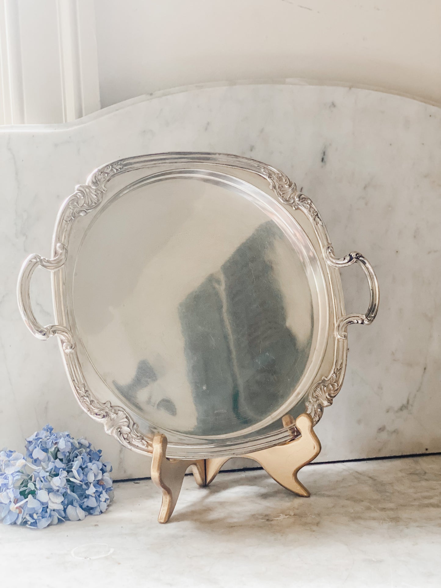 Very Special Antique Tray made by GALLIA Christofle in France