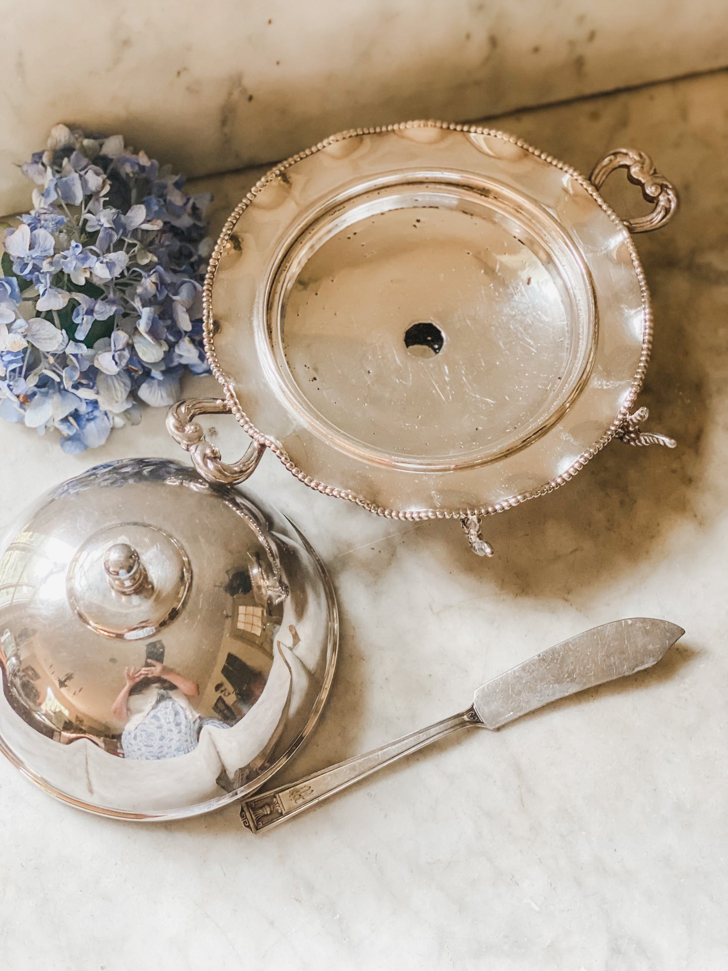 Manhattan Quadroupleplate Butter Dish 1877