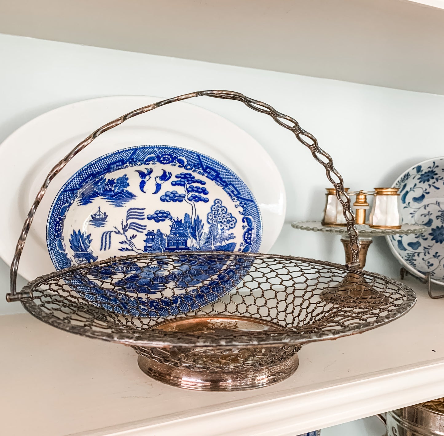 Very Rare "Old Sheffield Plate" Basket