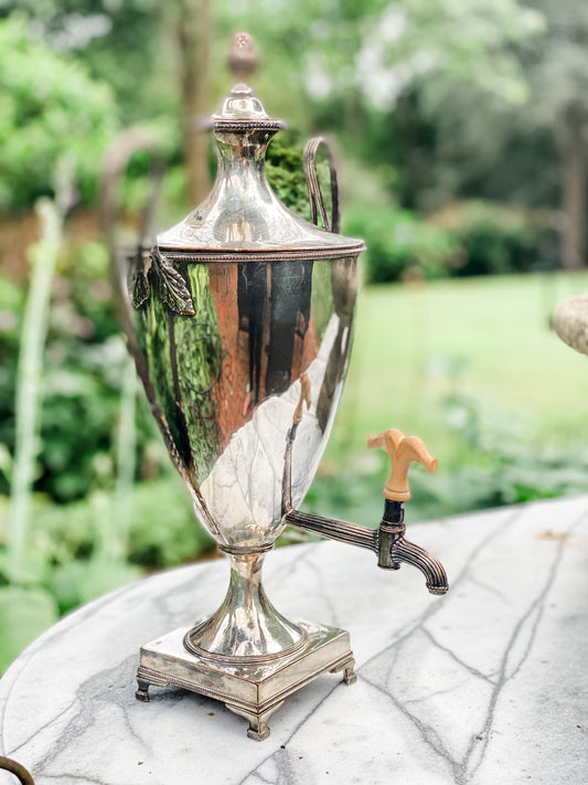 Valuable Antique "Old Sheffield Plate" Samovar or Tea Urn