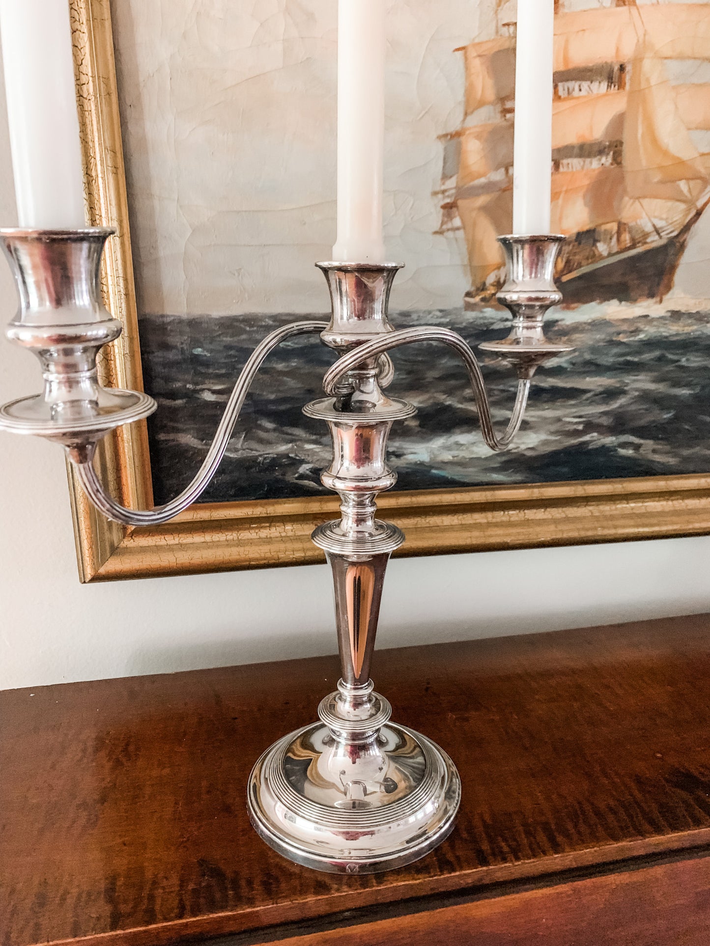 Antique English Candelabras by Barker Ellis!