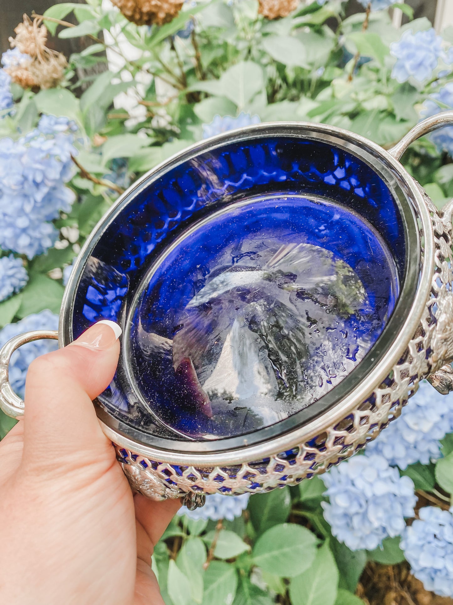 Exceptional Lion Head and Paw Footed Antique Server