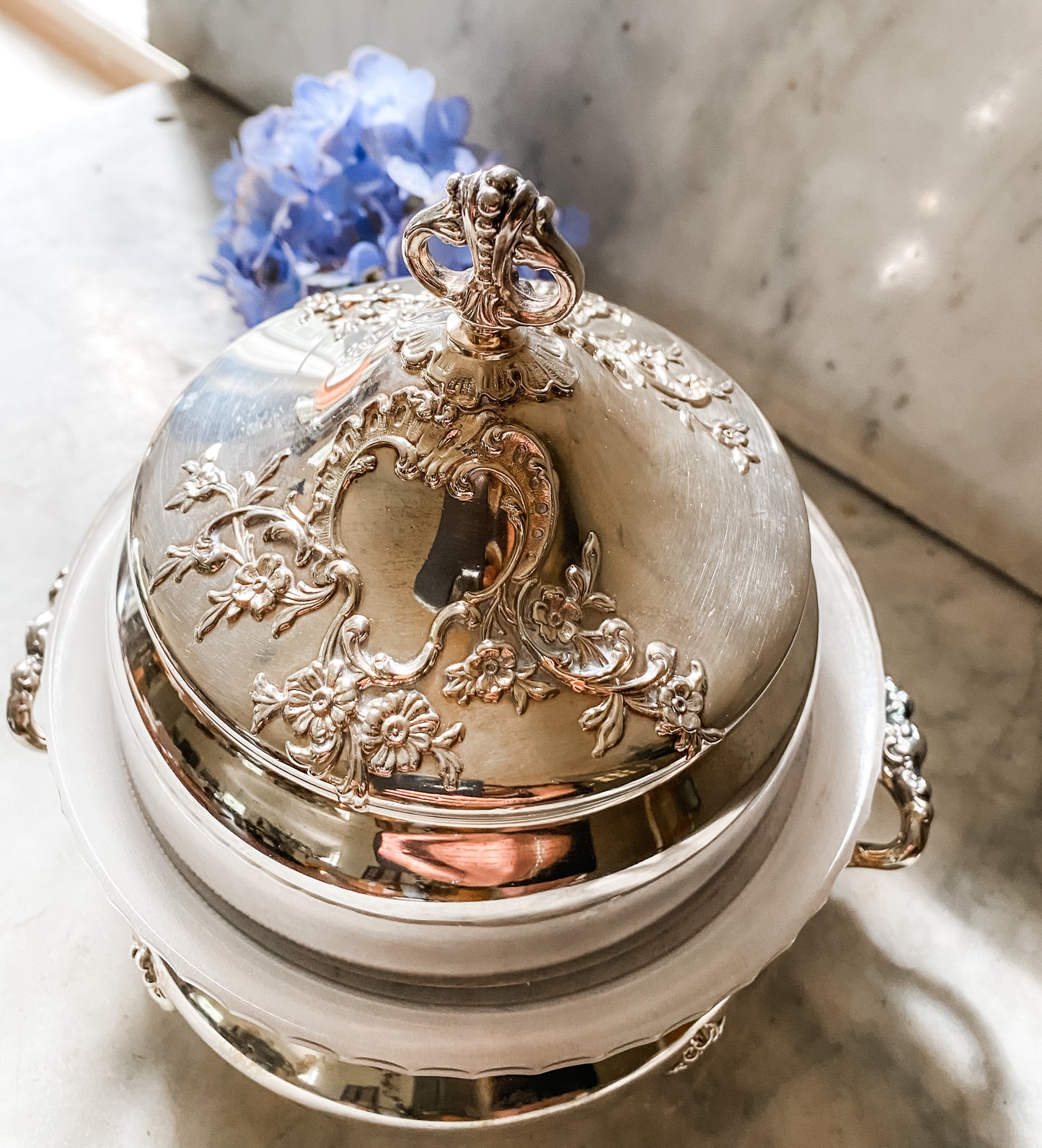 Antique Reed and Barton Covered Dish