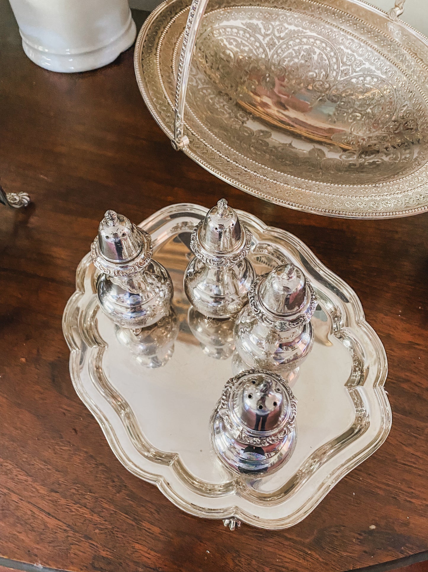 4 Matching Salt and Peppers.