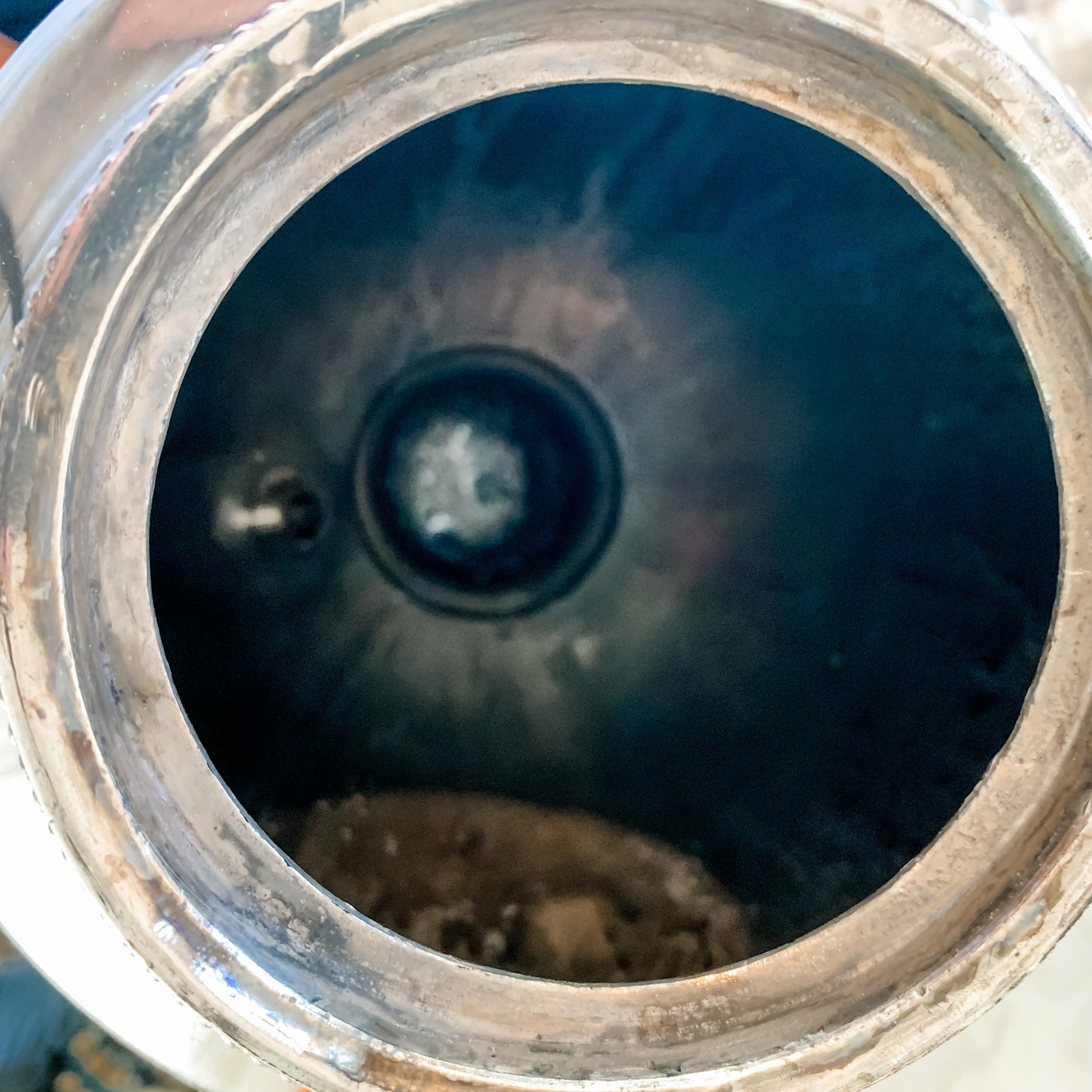 Stunning Antique Silver Beverage Dispenser