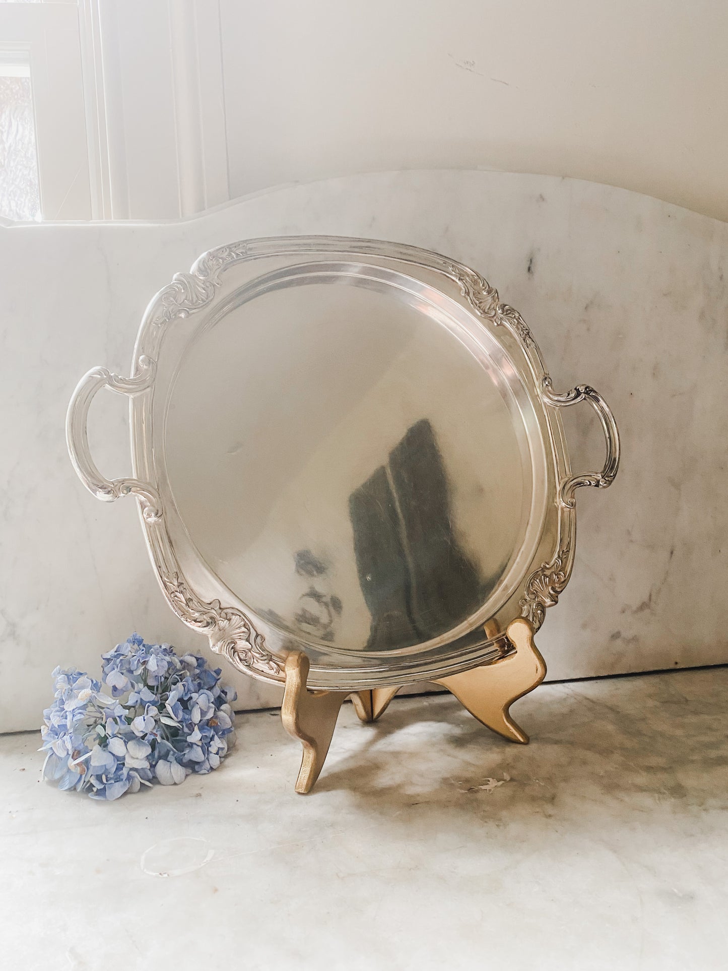 Very Special Antique Tray made by GALLIA Christofle in France