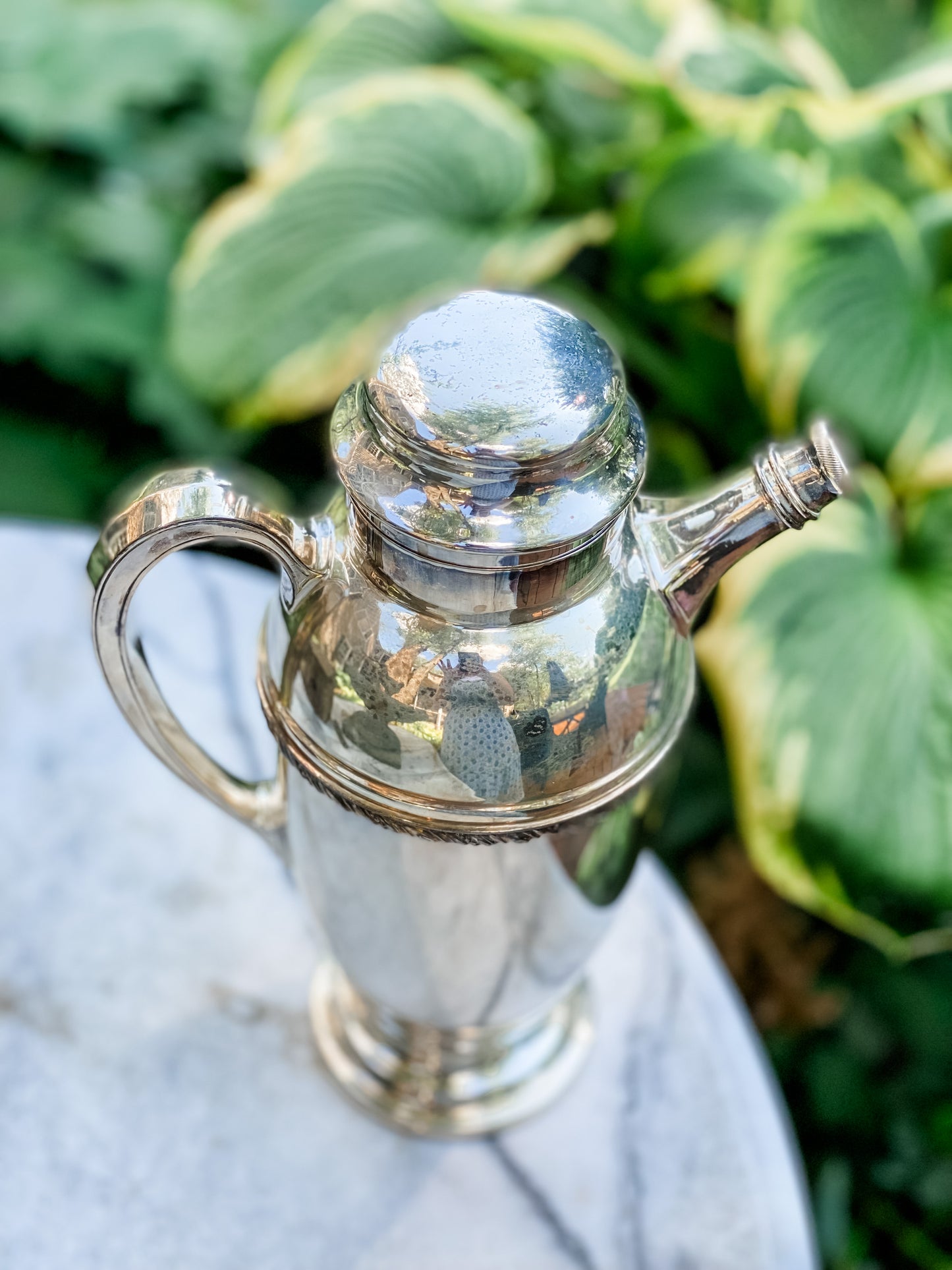 Wonderful Antique Pairpoint Cocktail Shaker