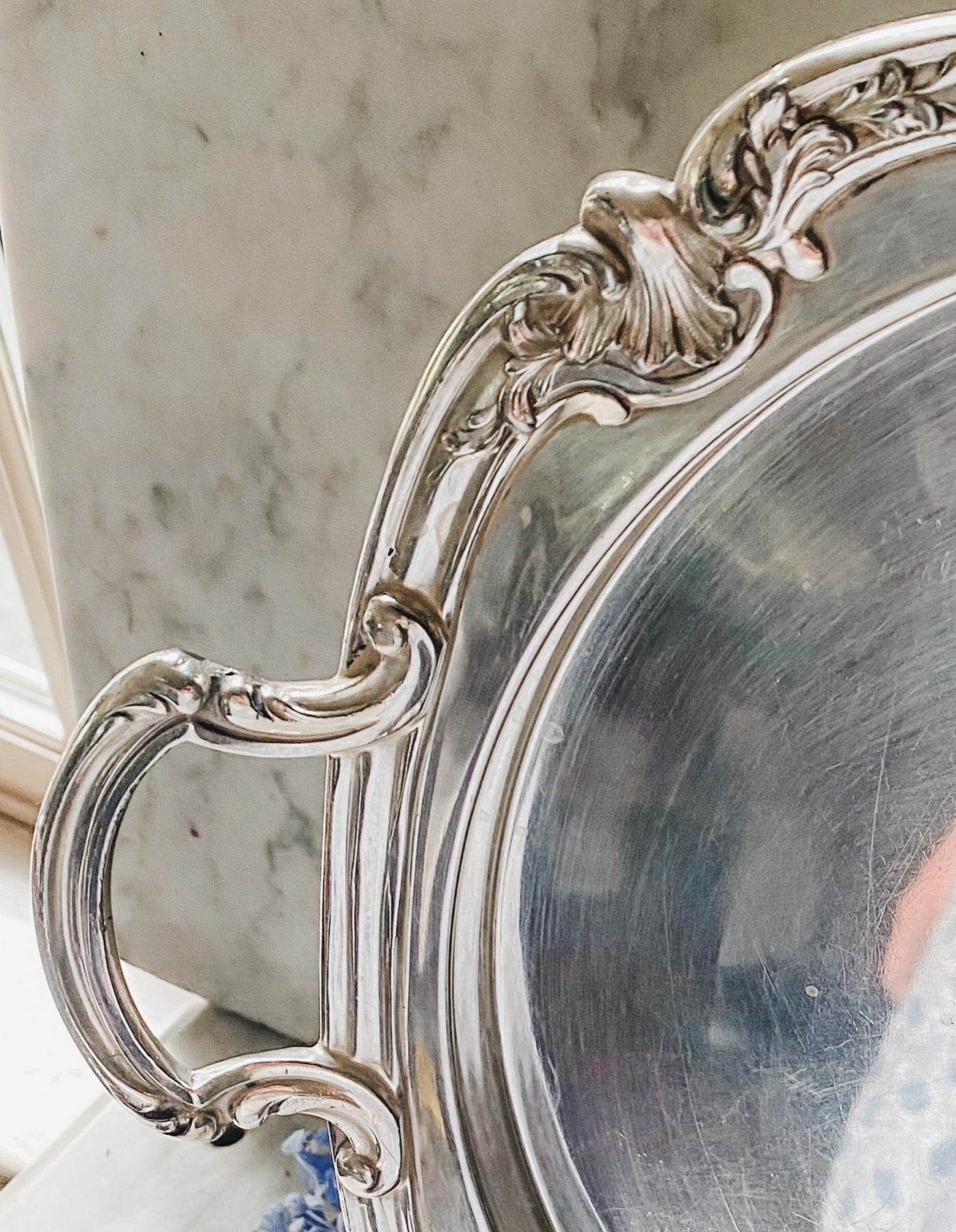 Very Special Antique Tray made by GALLIA Christofle in France