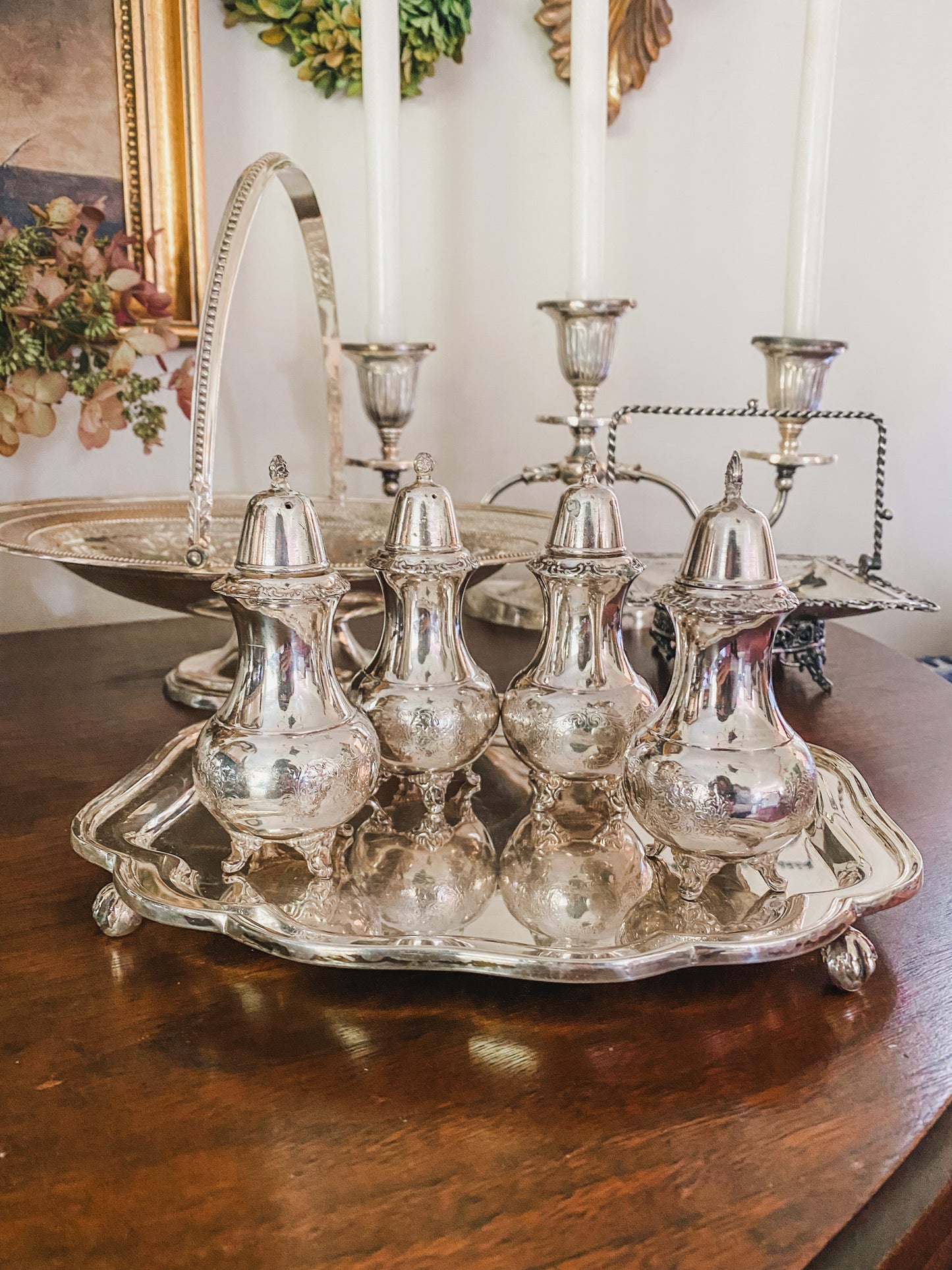 4 Matching Salt and Peppers.