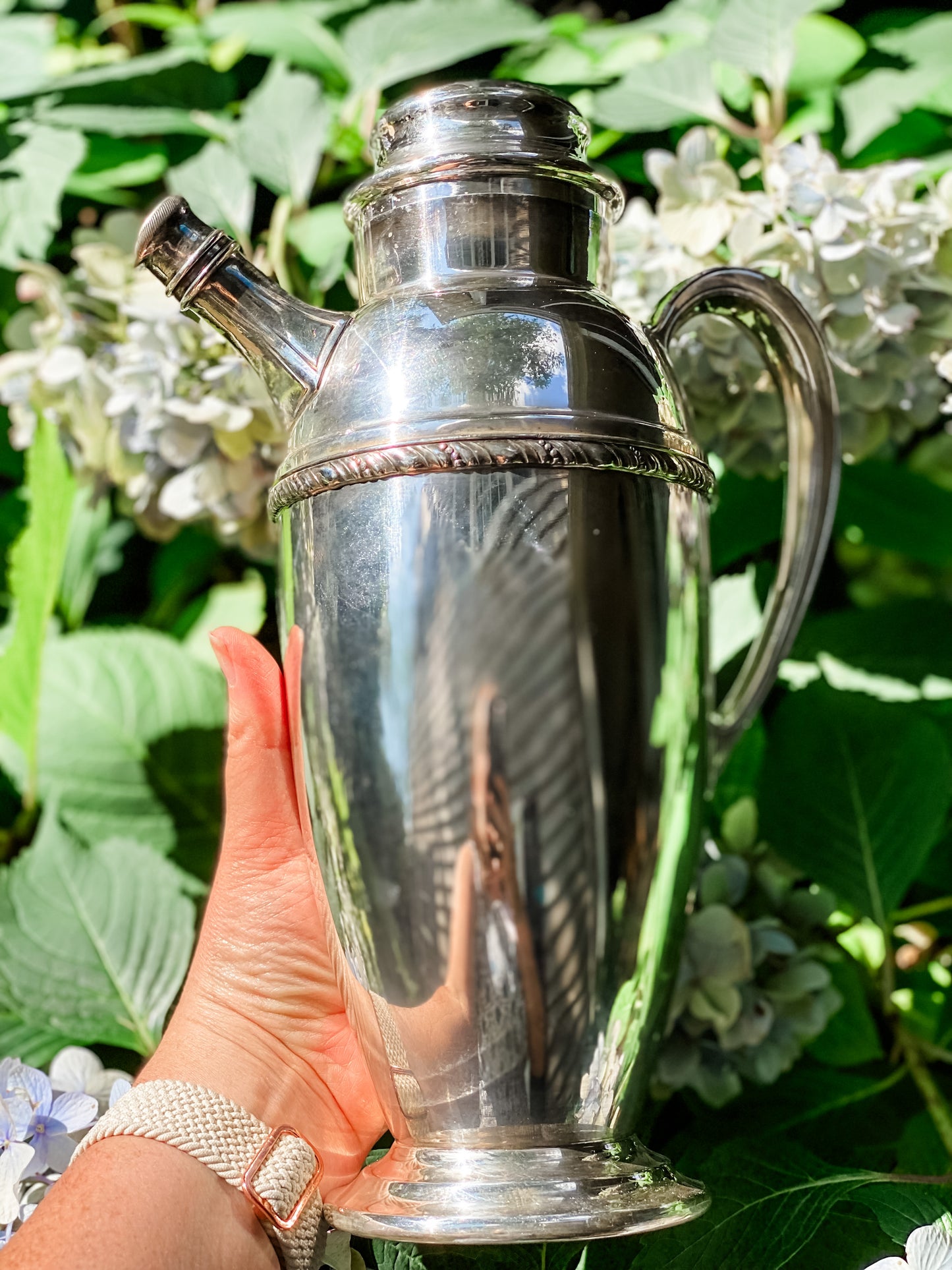 Wonderful Antique Pairpoint Cocktail Shaker
