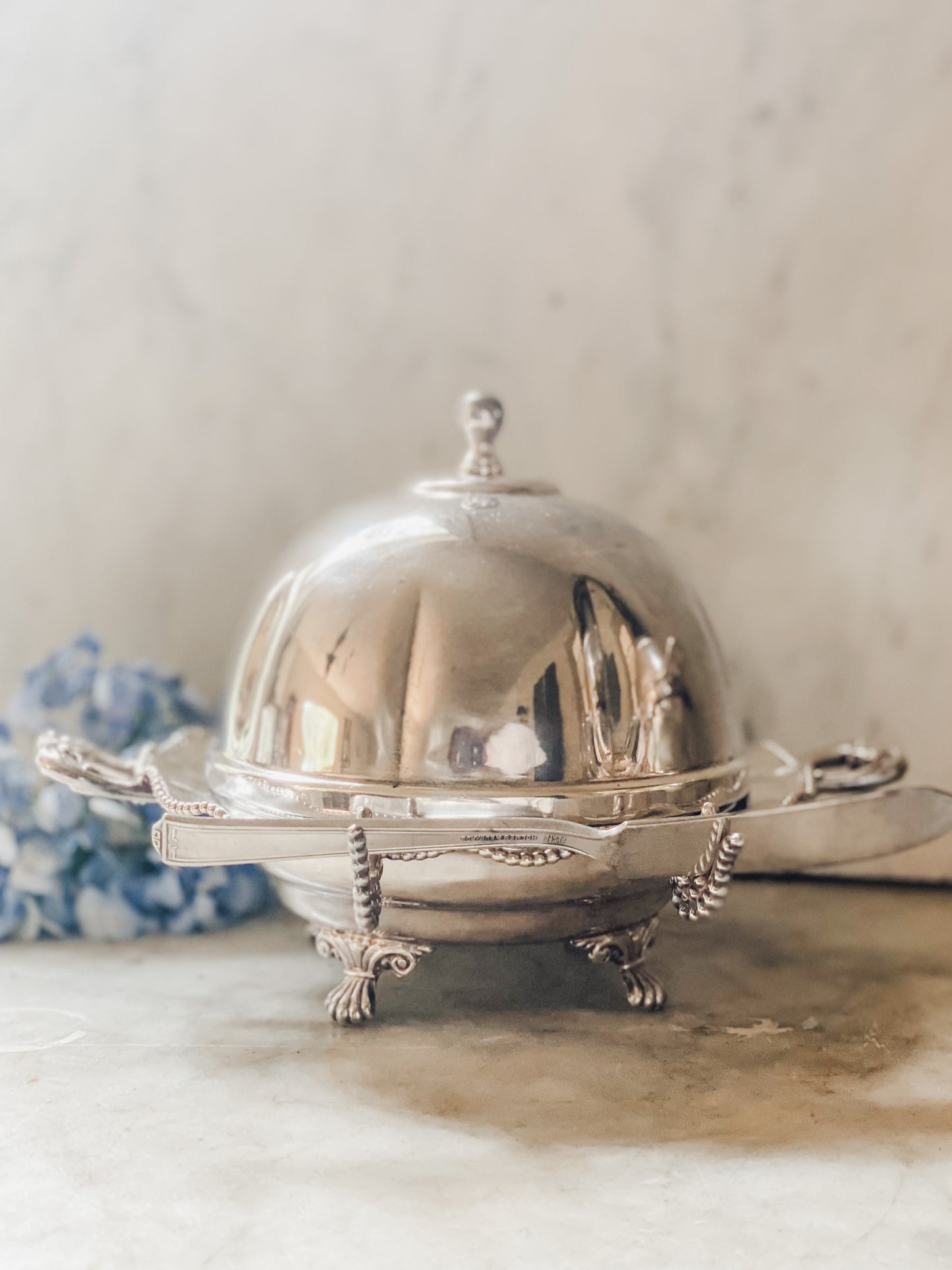 Manhattan Quadroupleplate Butter Dish 1877