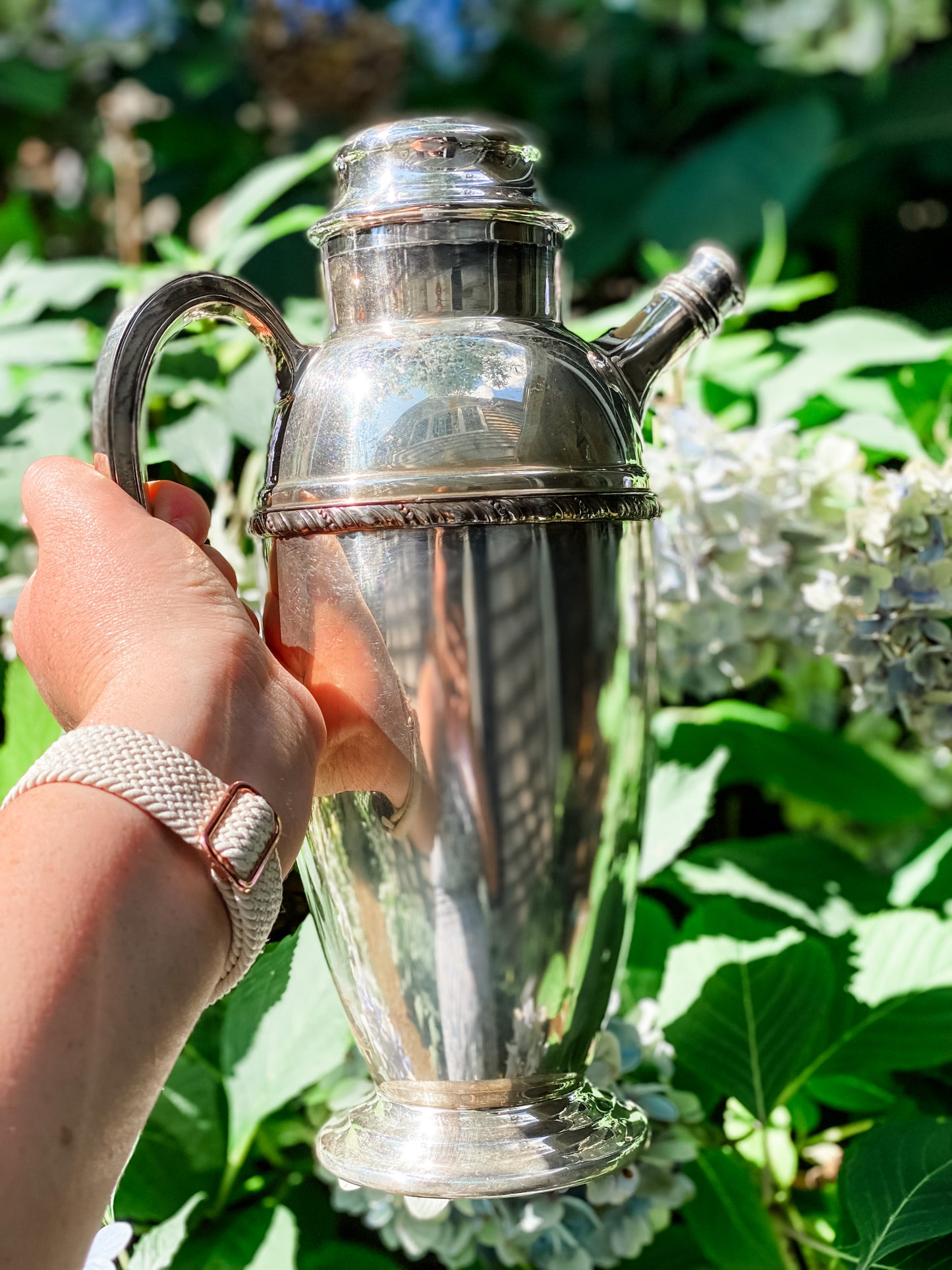 Wonderful Antique Pairpoint Cocktail Shaker
