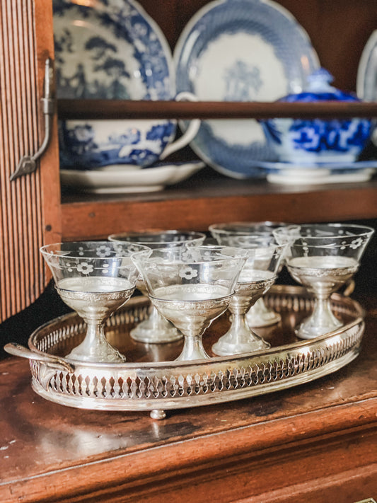 Superb Find!! 6 Sterling Silver Sherbet Cups