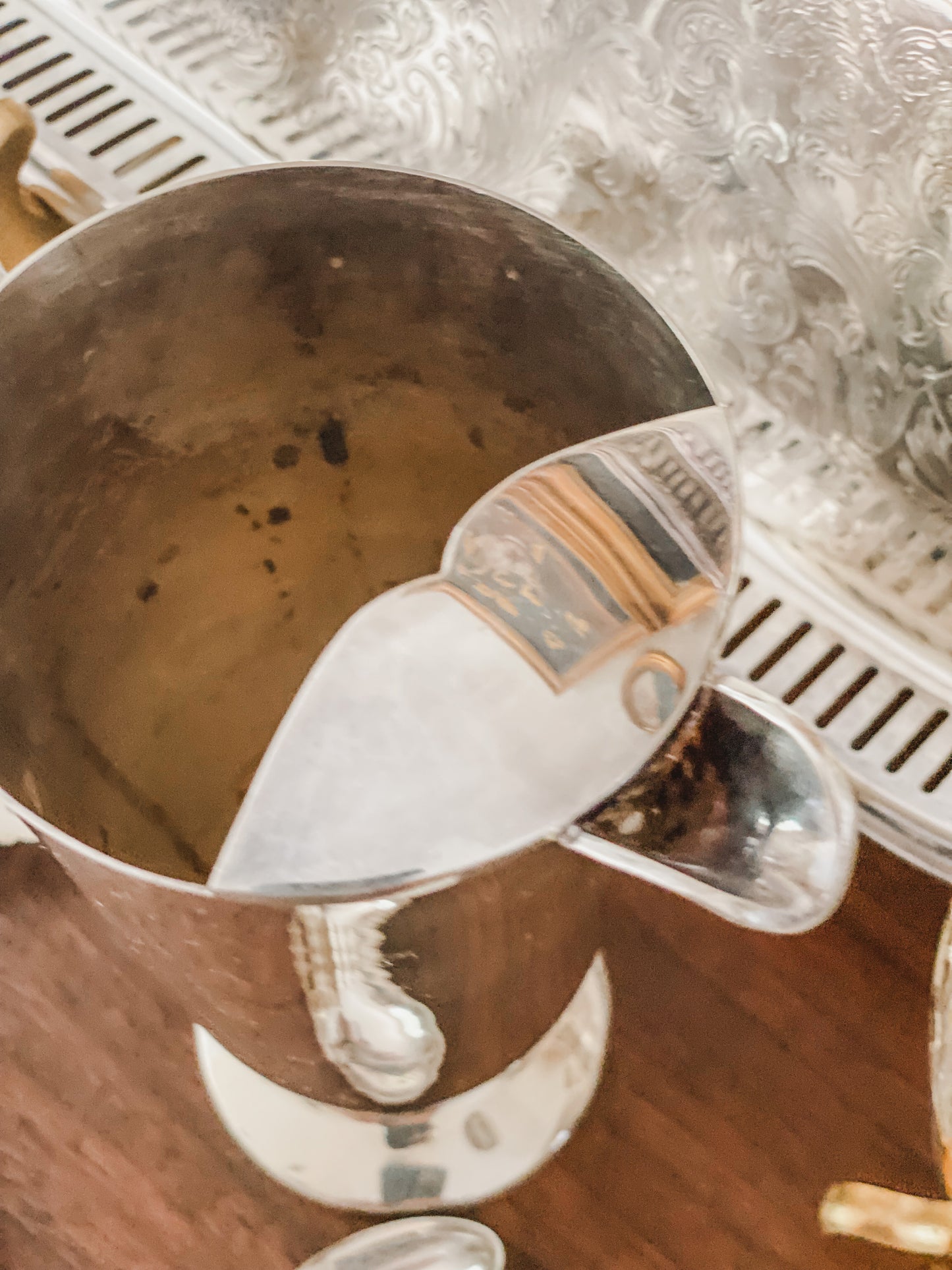 Wonderful Antique Cocktail Pitcher