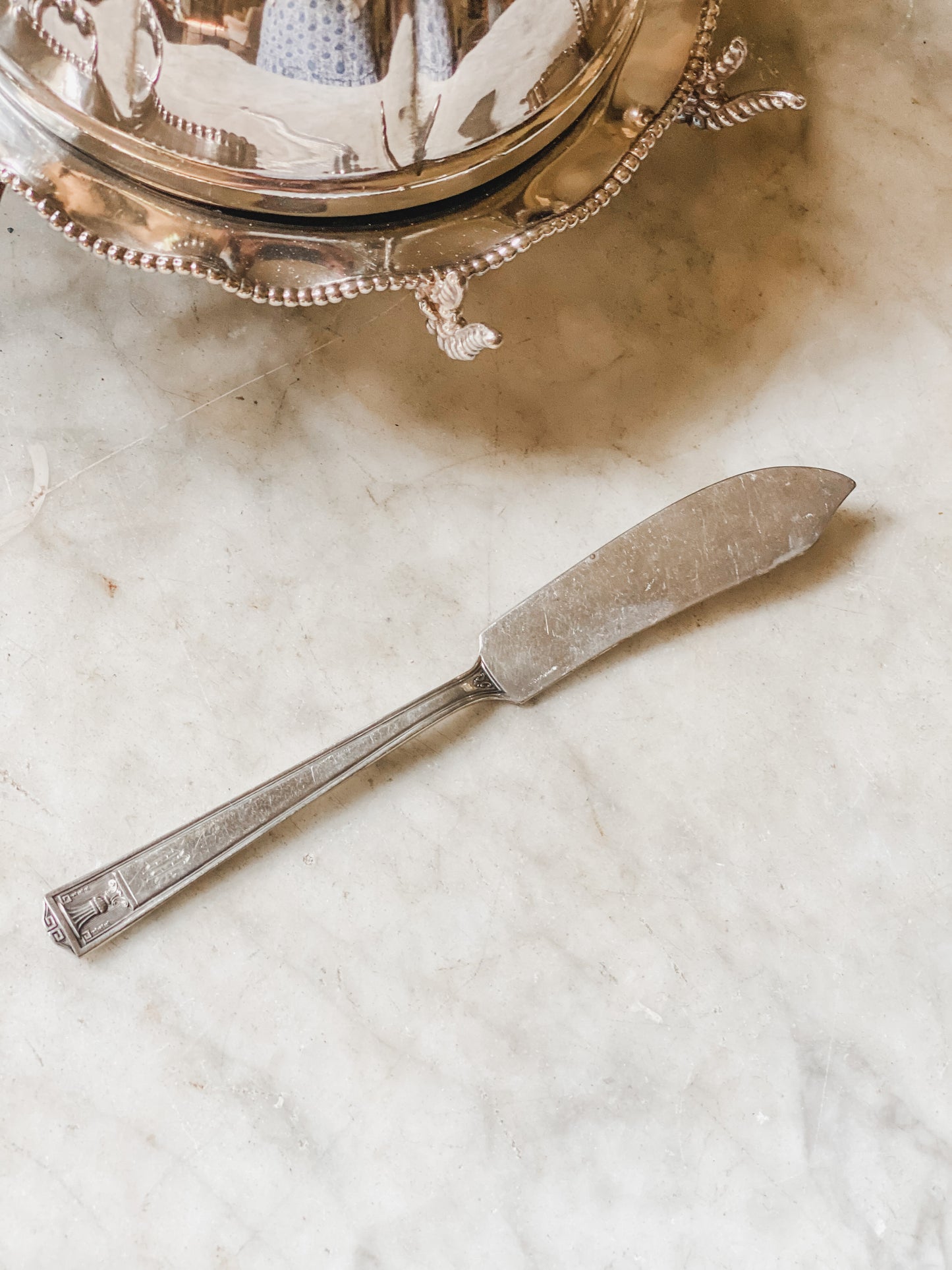 Manhattan Quadroupleplate Butter Dish 1877