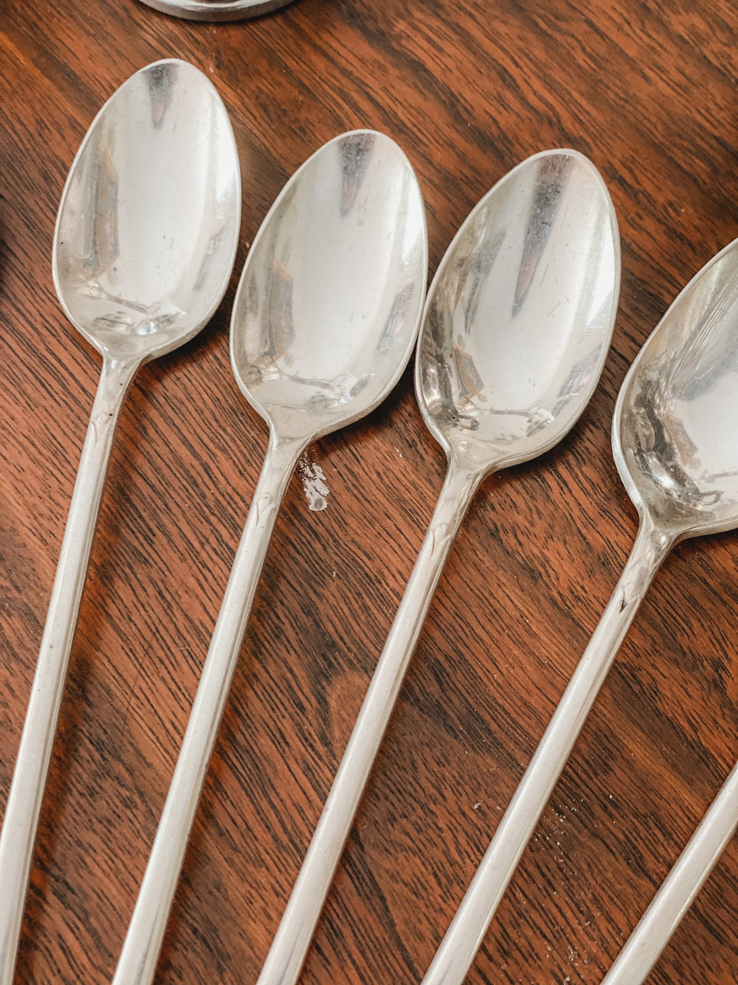 Set of 12 Iced Tea Spoons Made in 1934