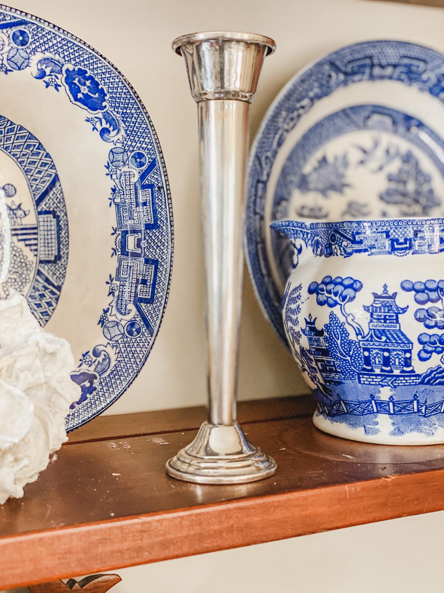 Lovely Silver Bud vase