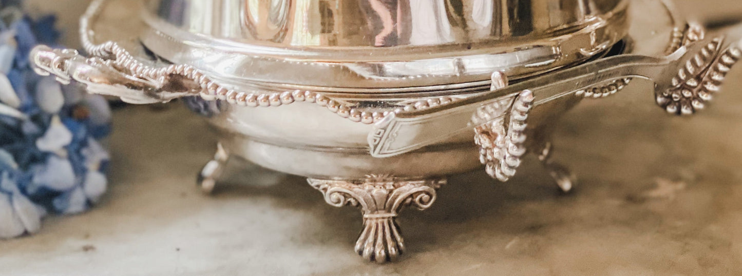 Manhattan Quadroupleplate Butter Dish 1877