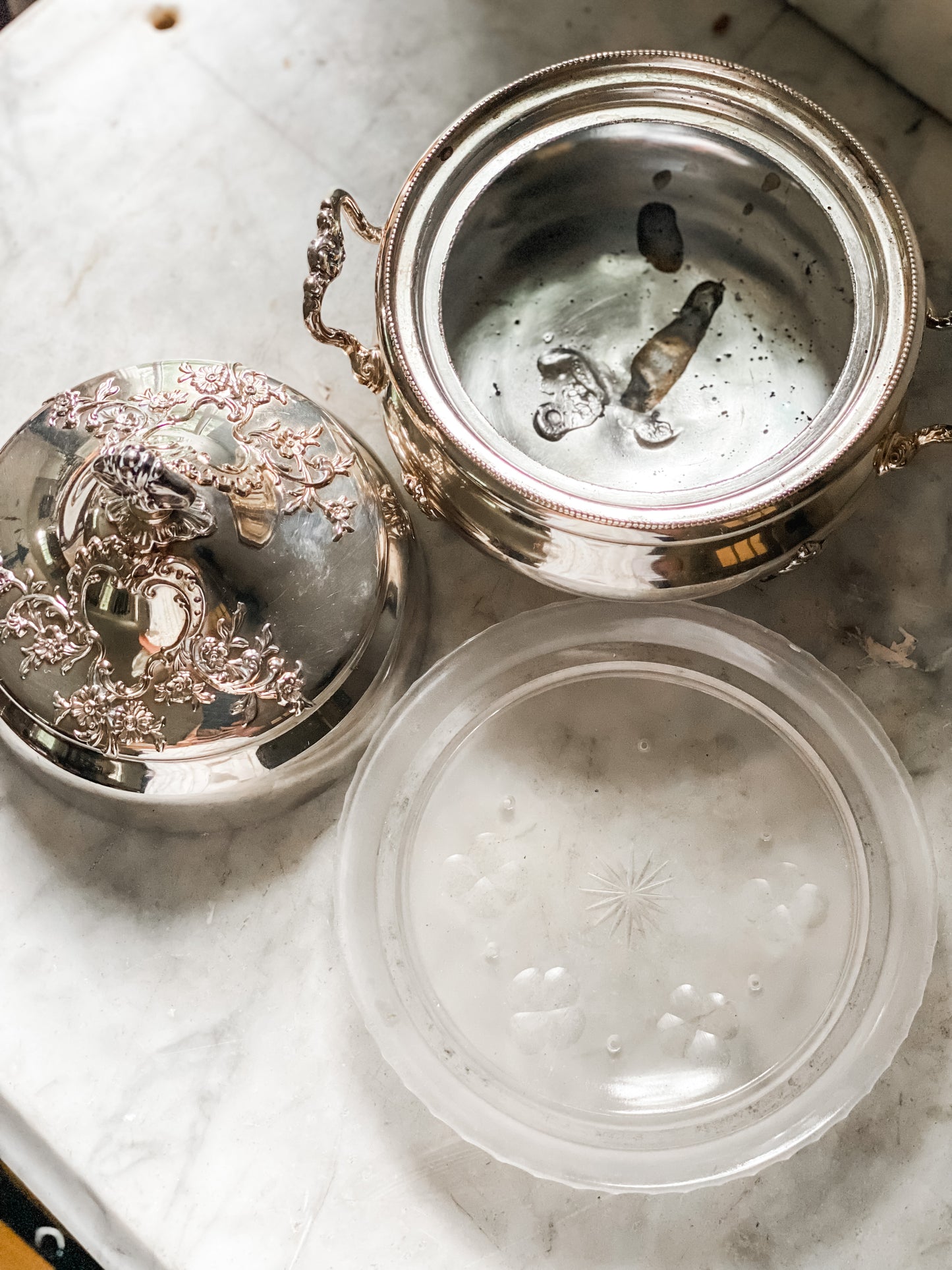 Antique Reed and Barton Covered Dish