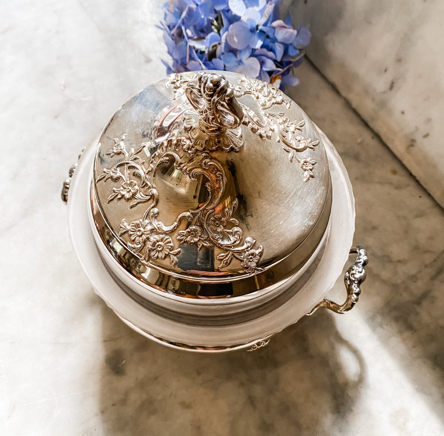 Antique Reed and Barton Covered Dish