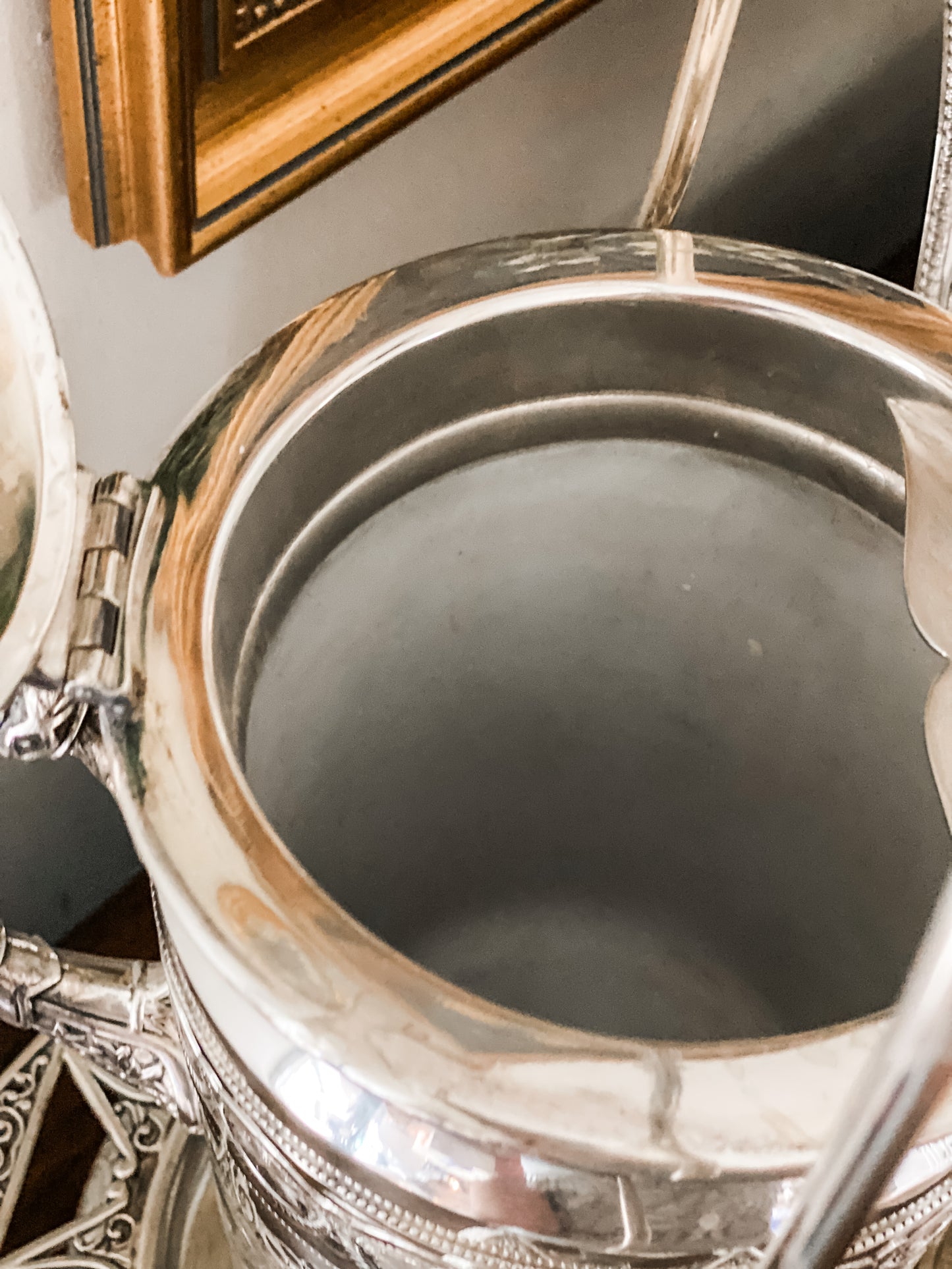Absolutely Stunning! Water Pitcher on Stand with Cup and Tray