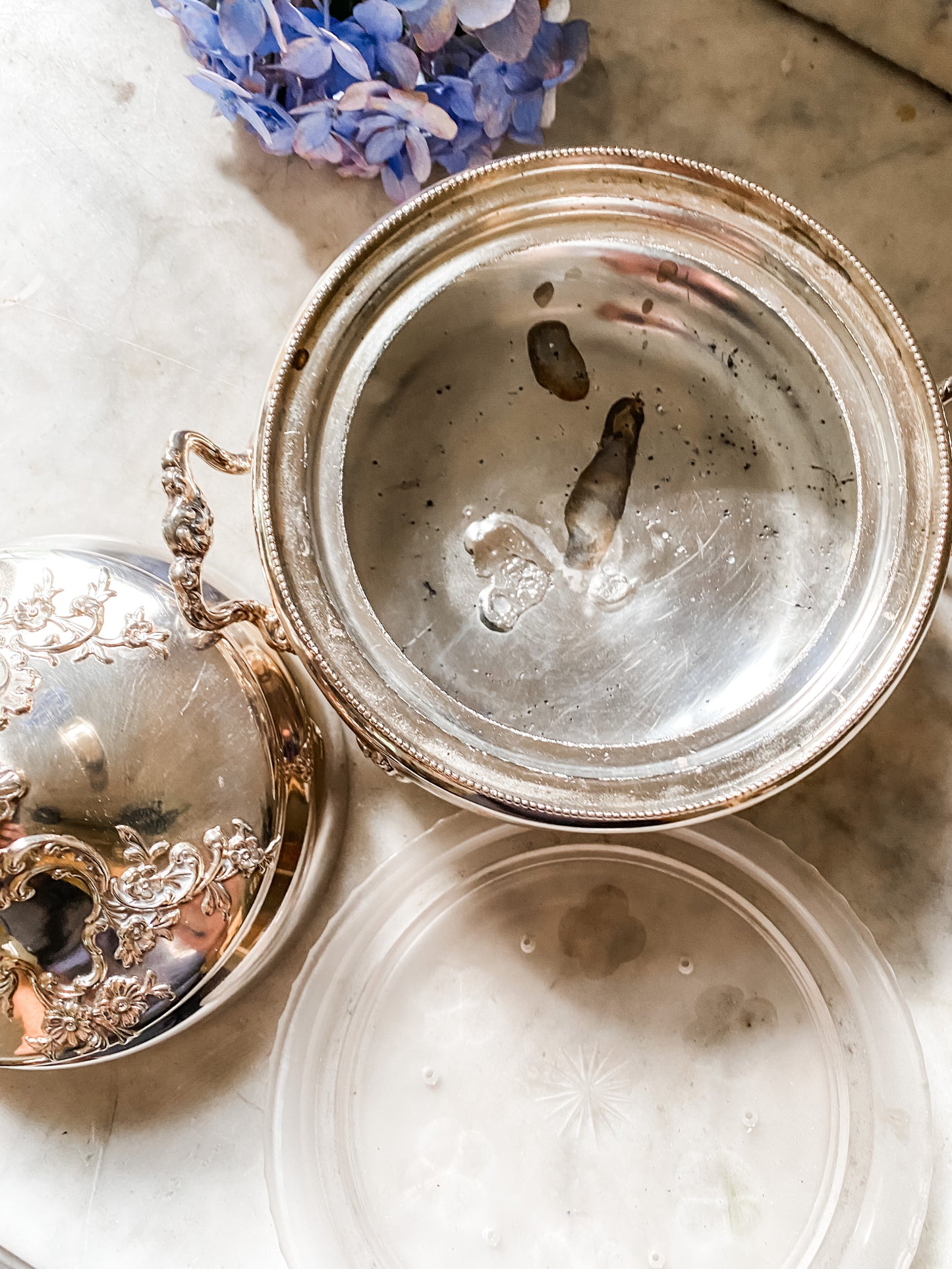 Antique Reed and Barton Covered Dish