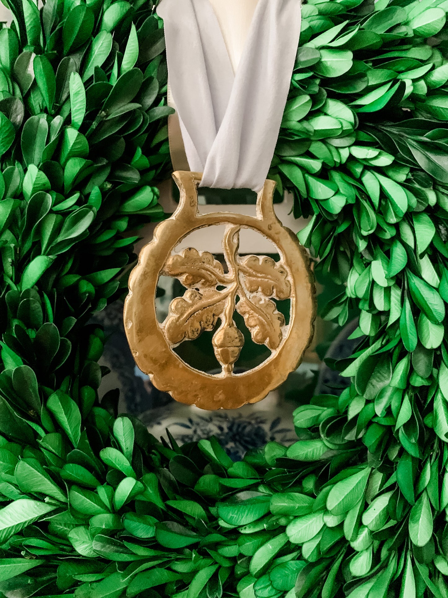 Classic Acorn Horse Brass