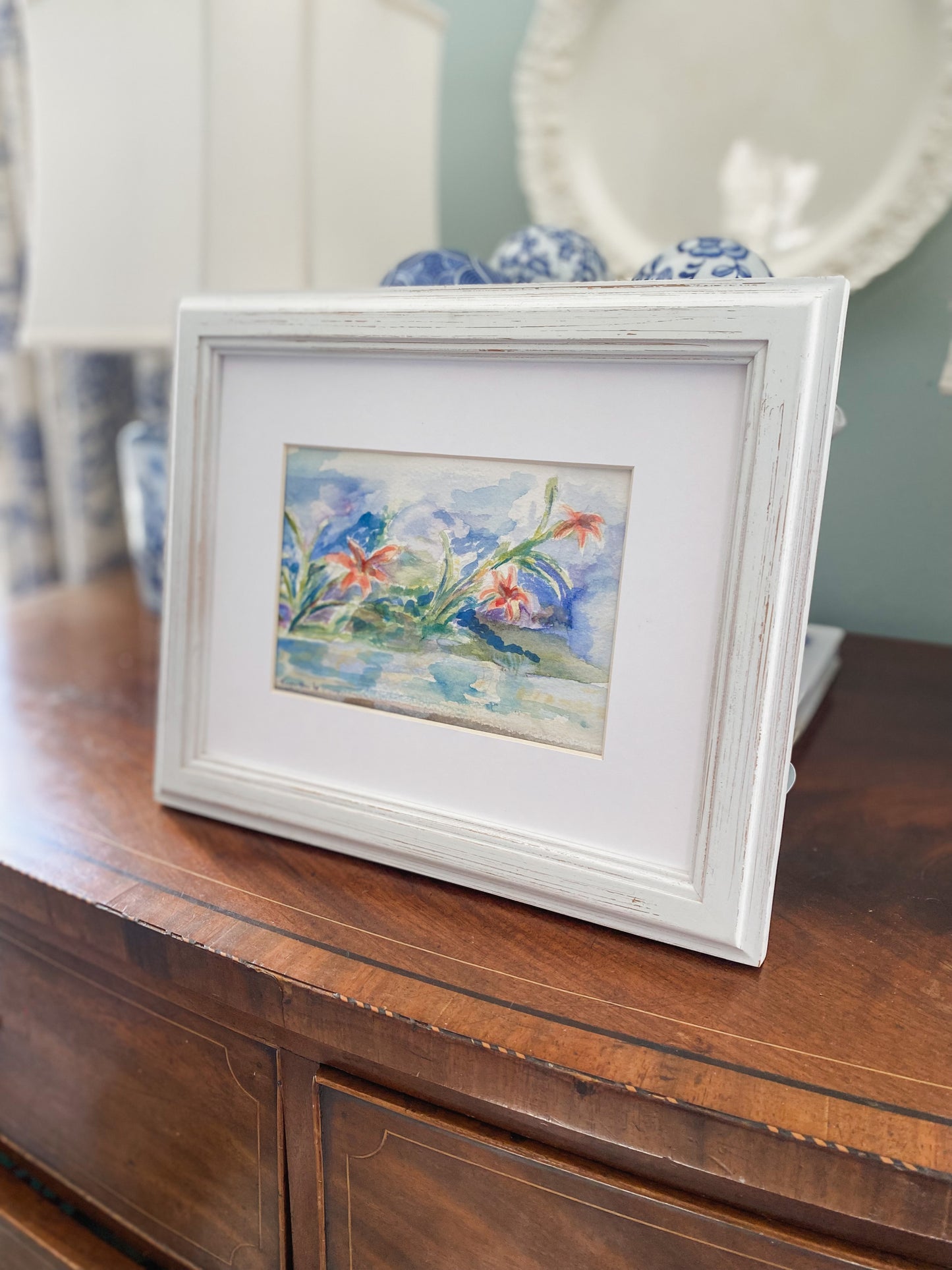 Original Tiger Lily Watercolor