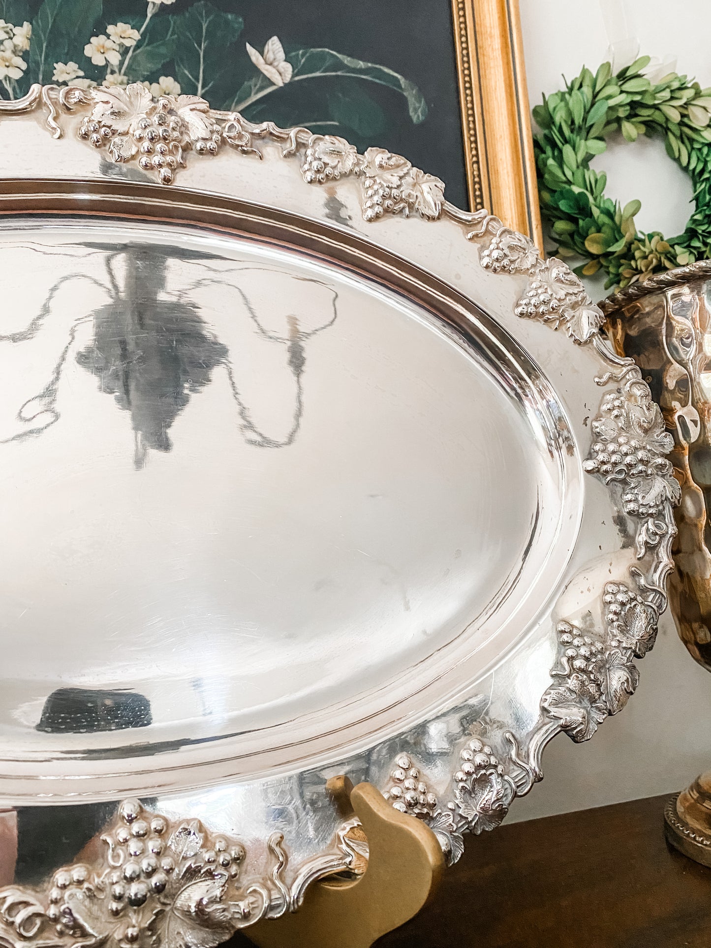 Excellent Antique Barbour Silver Co Tray