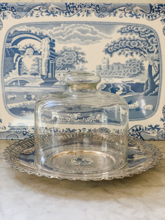 Cloche Covered Plate
