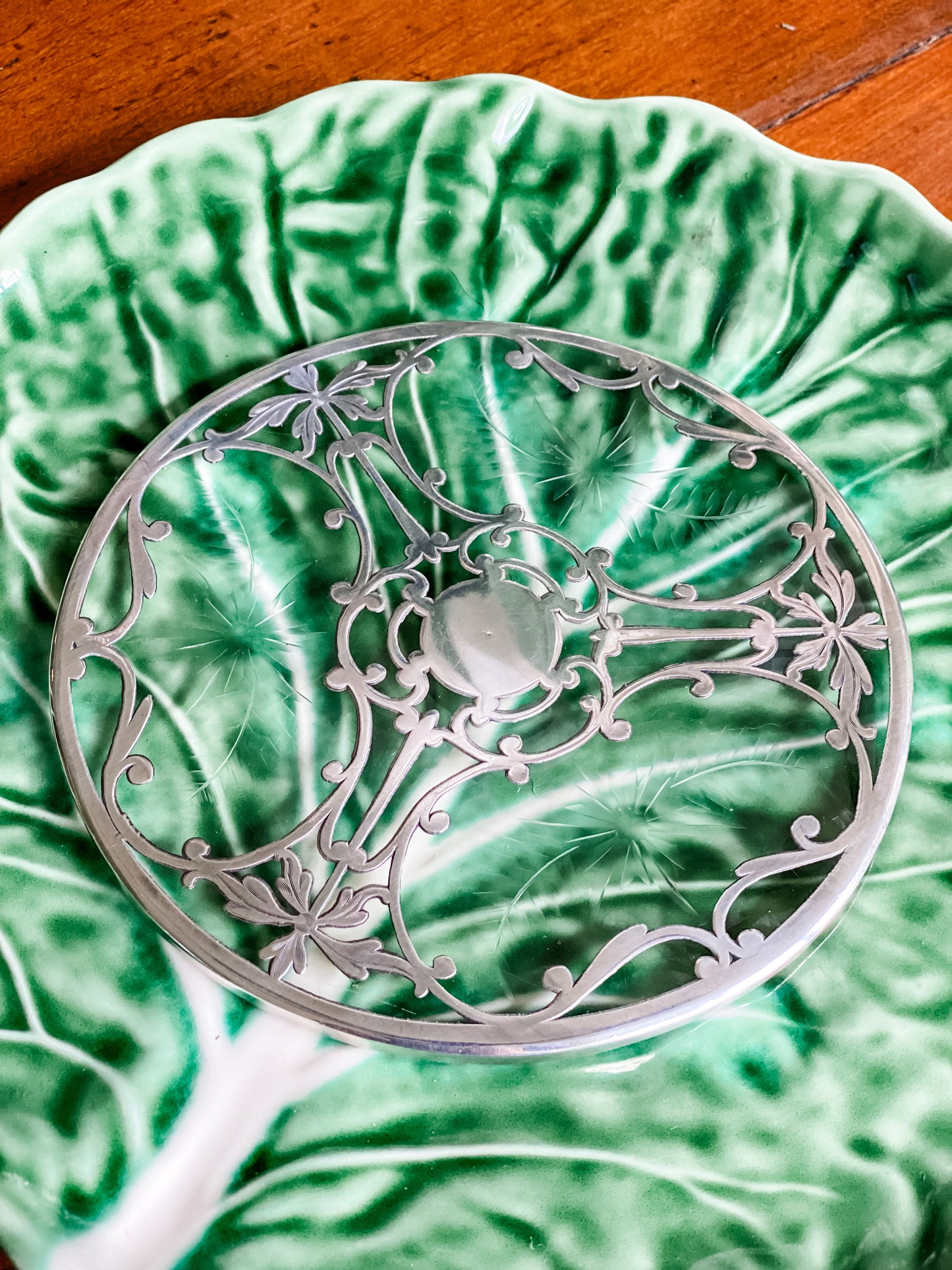 Beautiful Trivet with Etching Detail