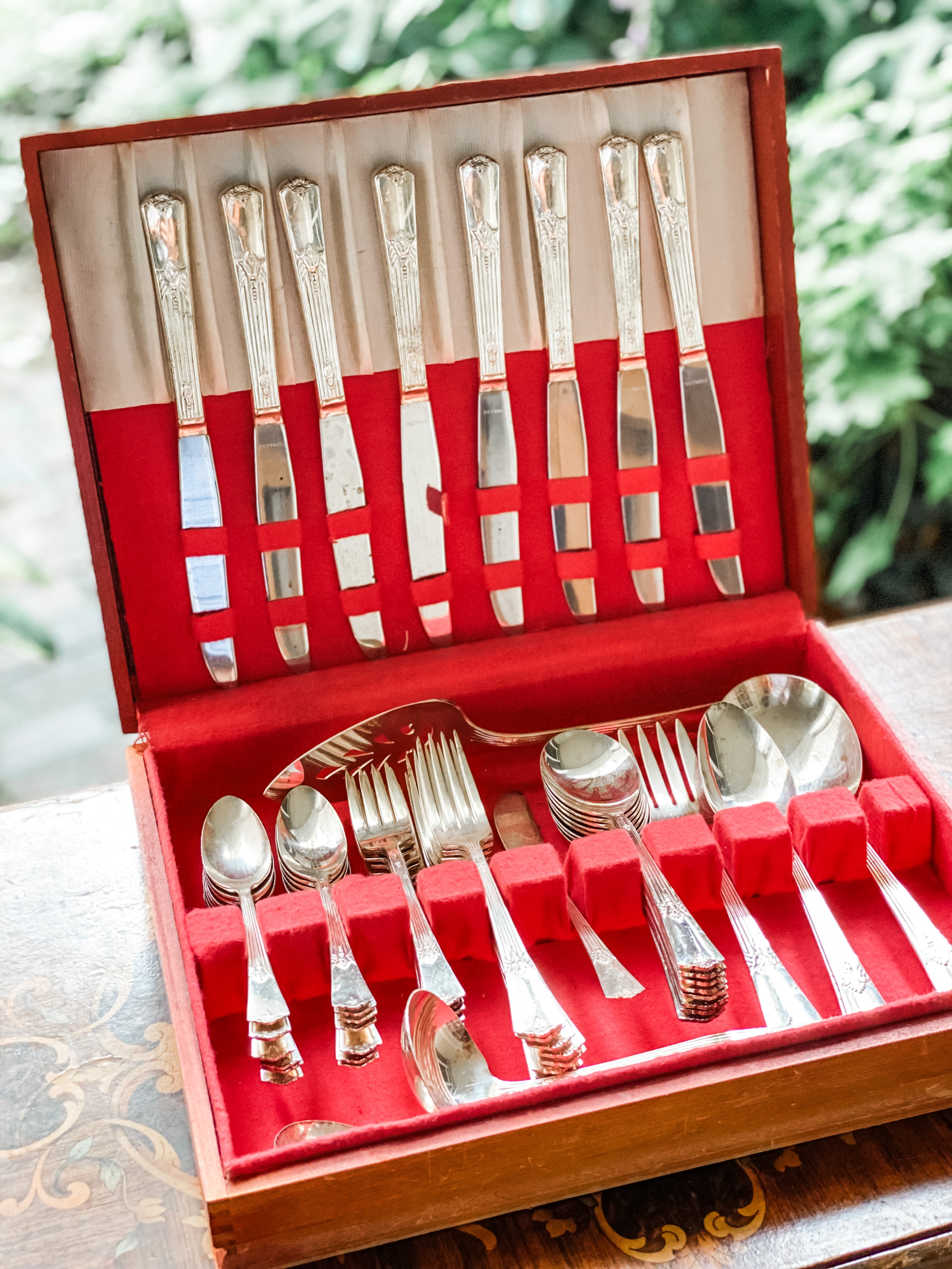 1930 s Flatware Service For 8 Raspberry And Royal LLC 1930-s-flatware-service-for-8-raspberry-and-royal-llc