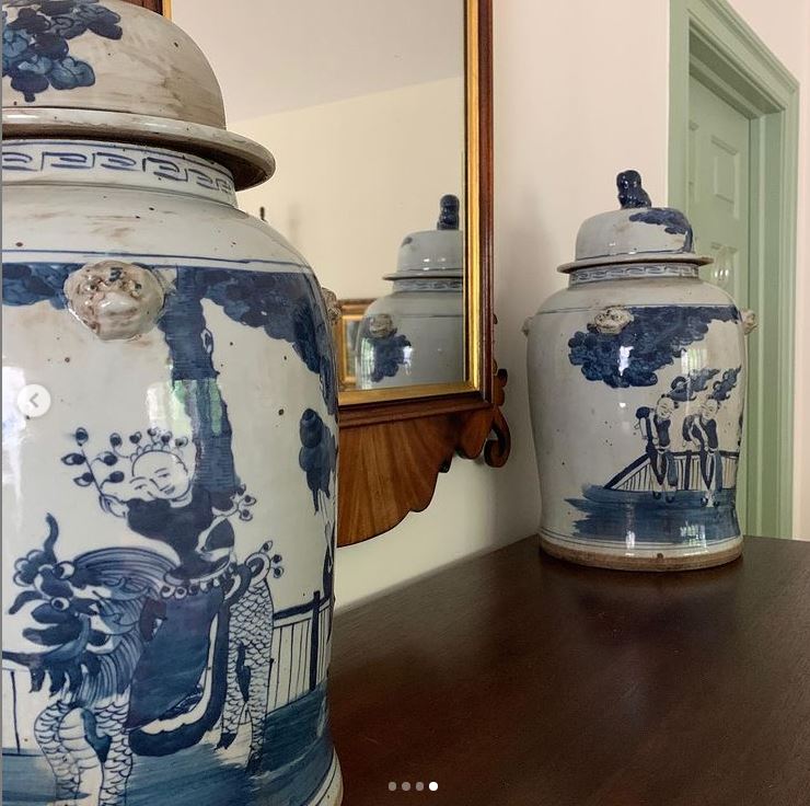 Vintage Chinese ginger jar
