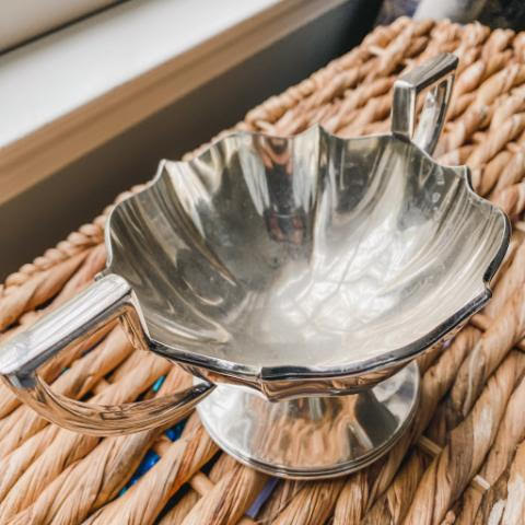 Elegant Creamer and Sugar Bowl