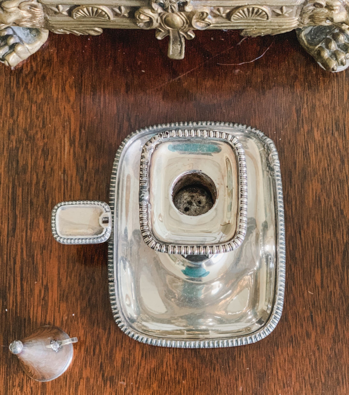 Late 1700's - Early 1800's Old Sheffield Plate Chamberstick Set